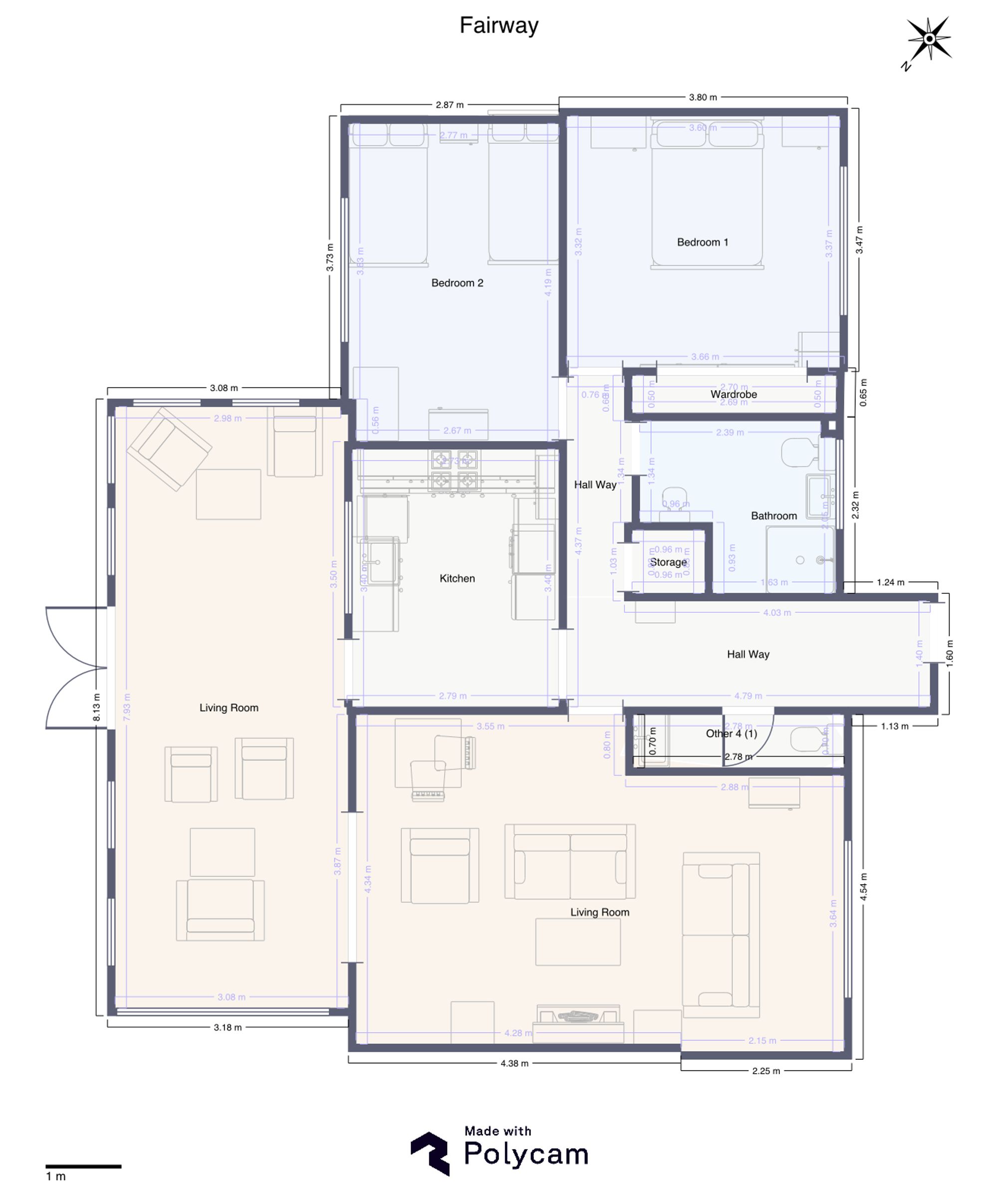 The Bungalow Fairway, Crawley floorplan