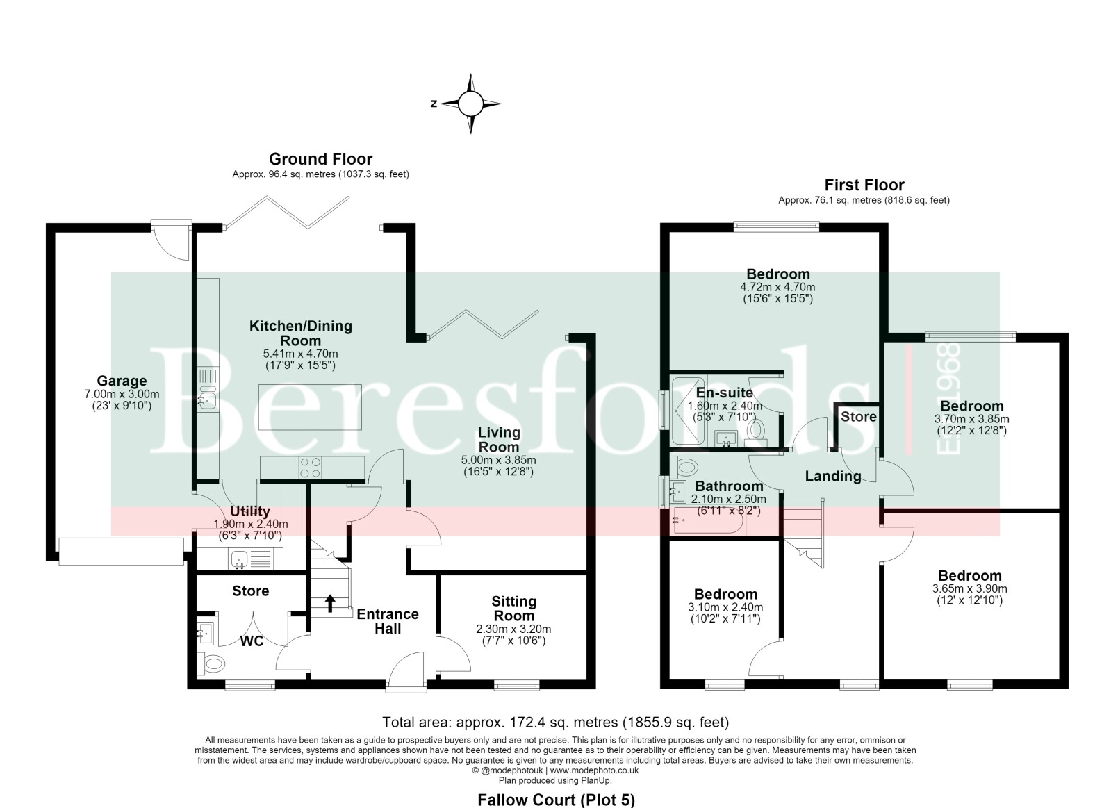 Plot 5, Fallow Court,, Fallow Court, Mascalls Lane, Essex floorplan
