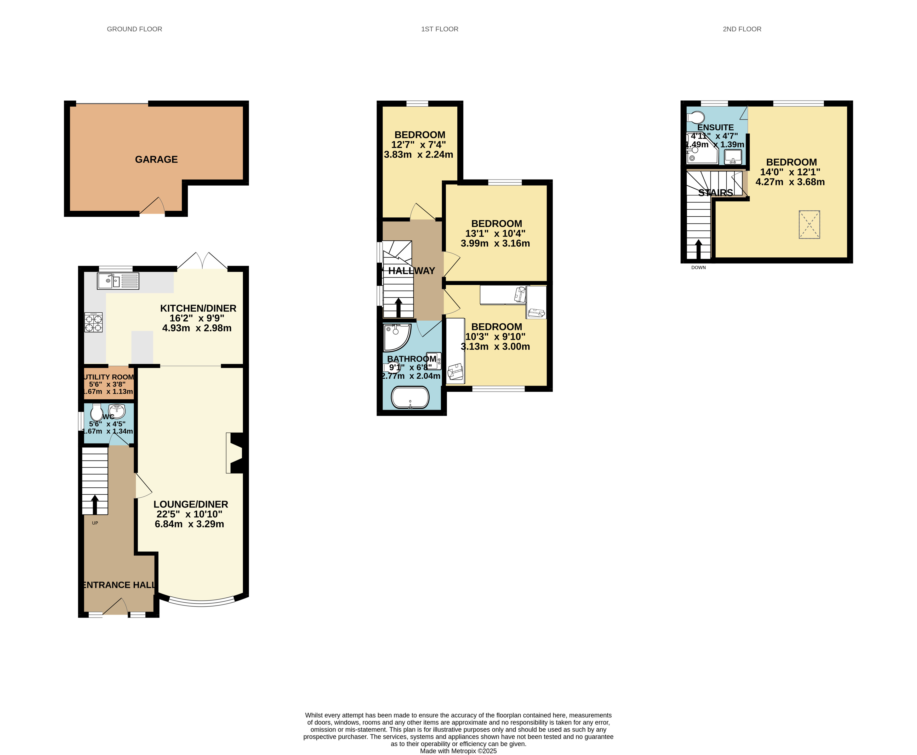 65, Gainsborough Road, Rainham floorplan