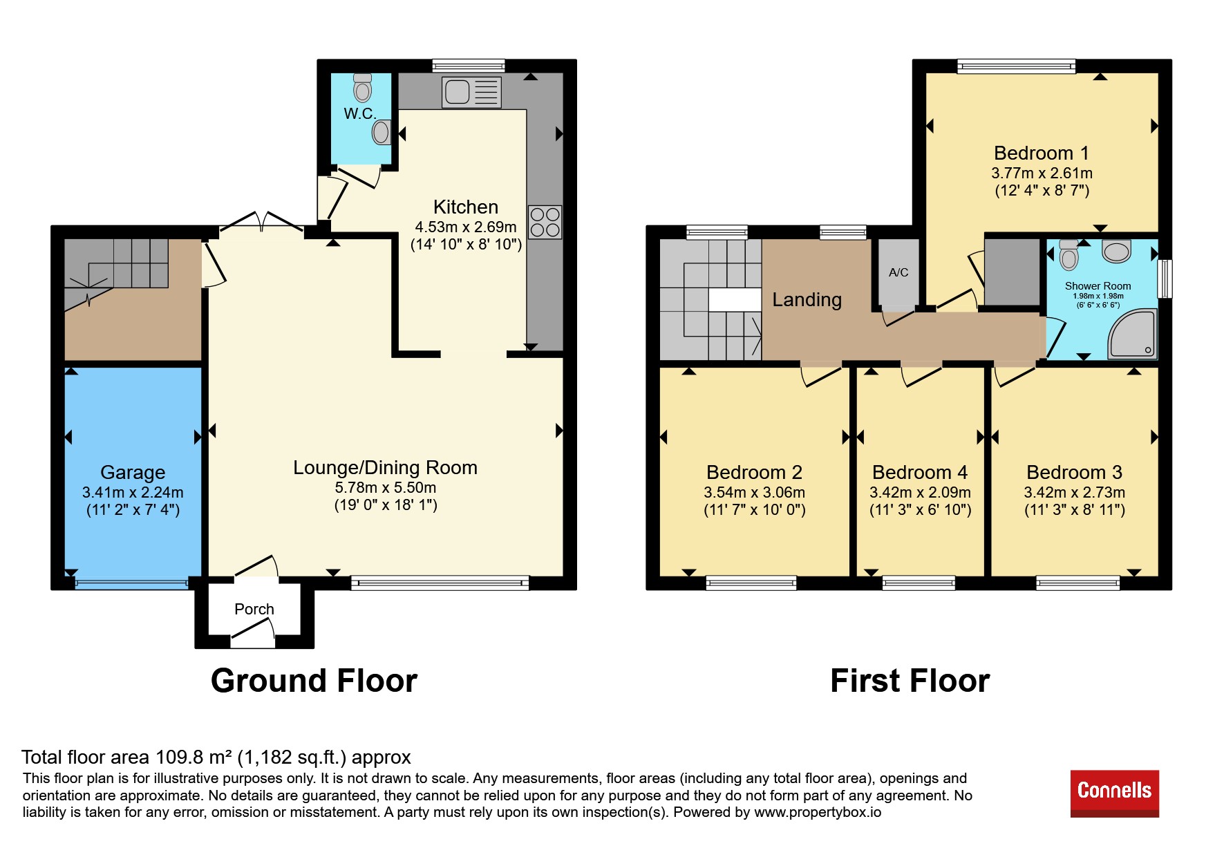 119, Plantagenet Chase, YEOVIL floorplan