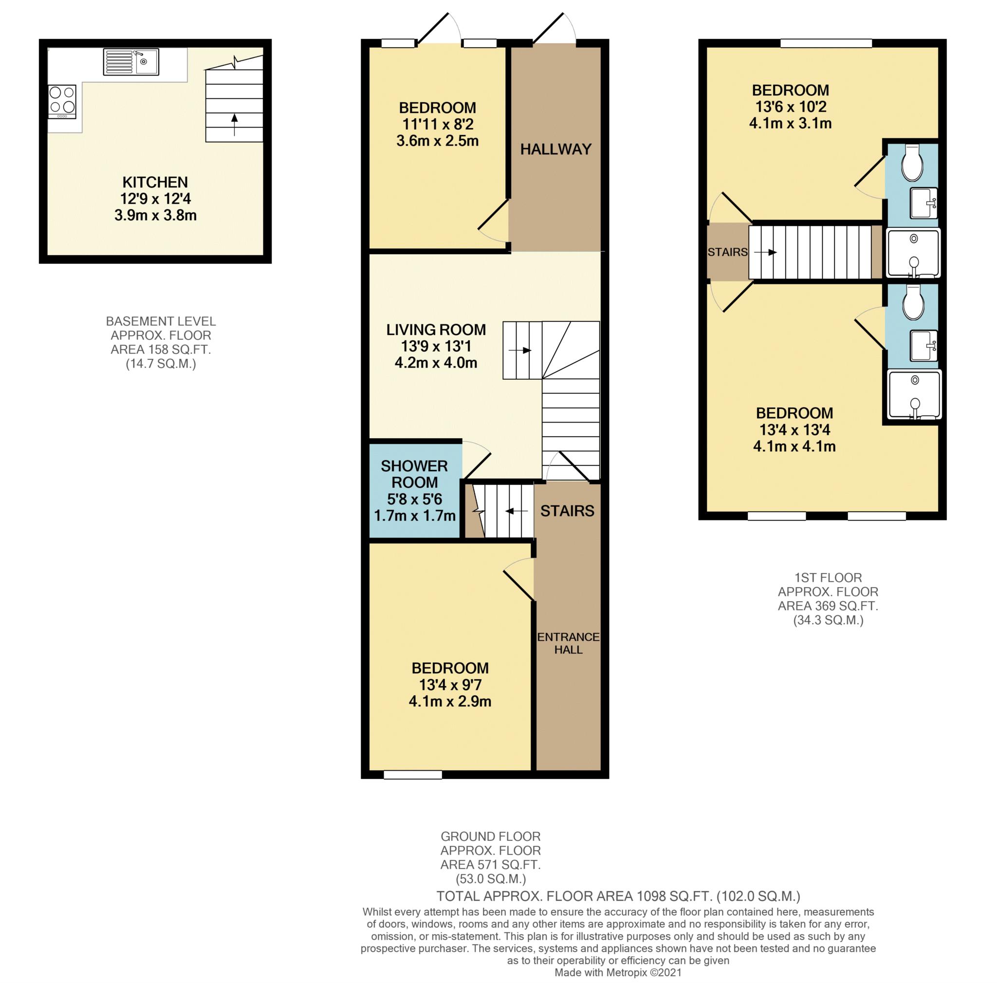 Watlington Street, Reading floorplan