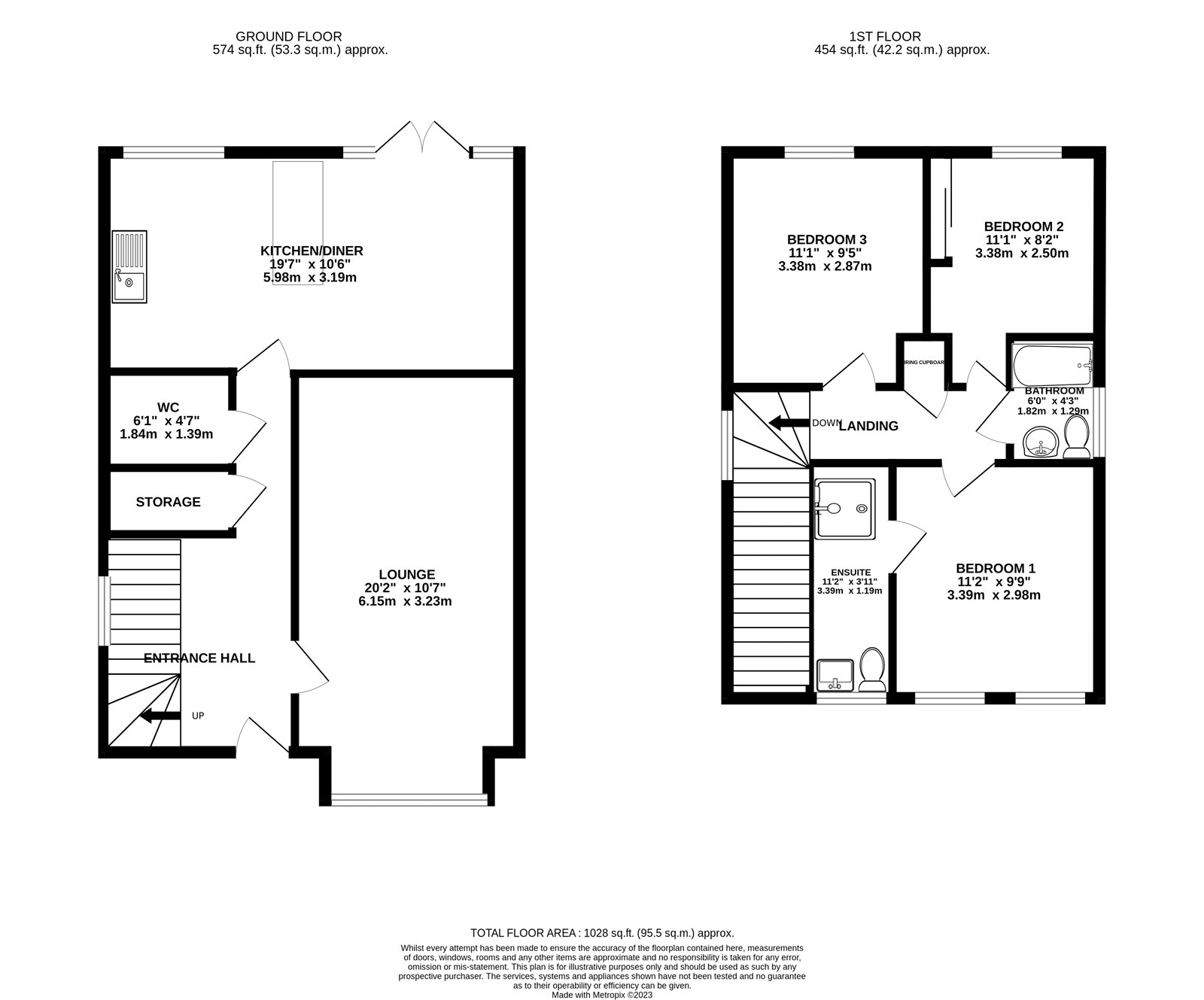 30, Digby Way, Essex floorplan