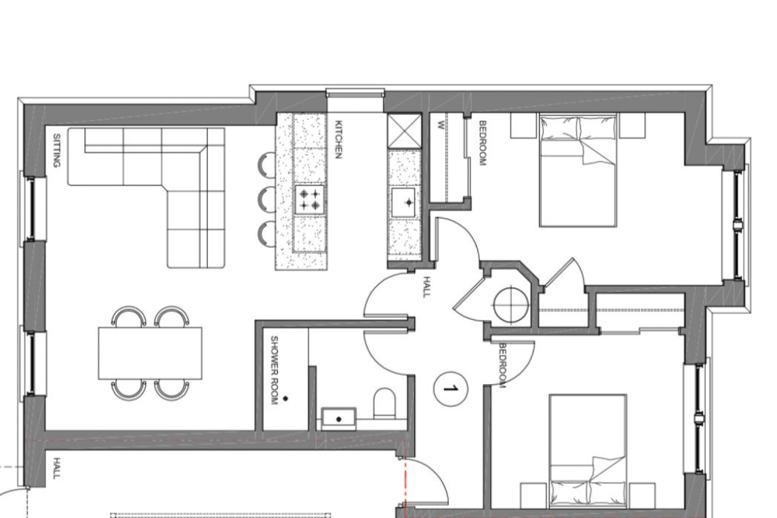 Bulford Road, Durrington, Salisbury SP4, 2 bedroom flat for sale