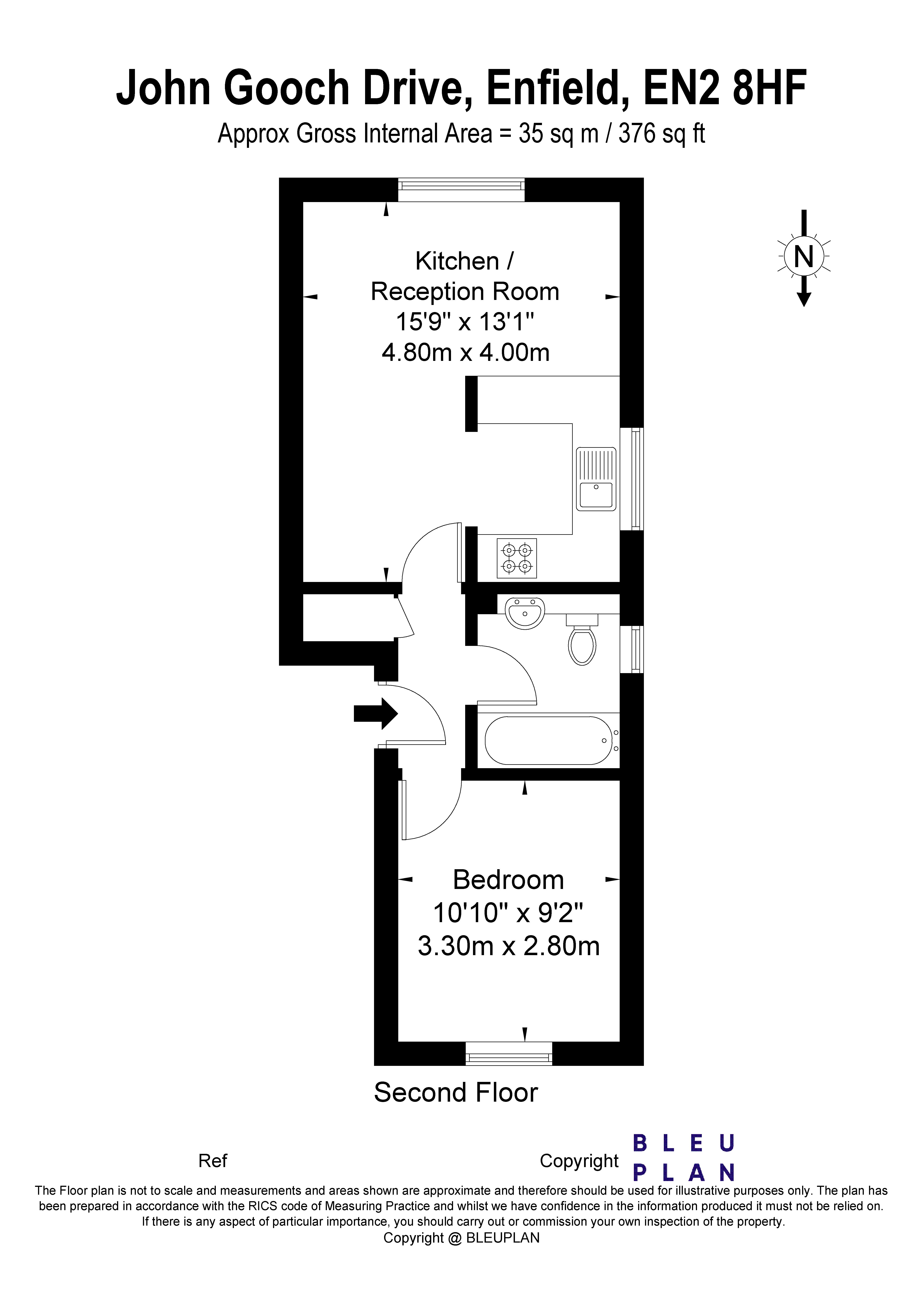 6, John Gooch Drive, Enfield floorplan