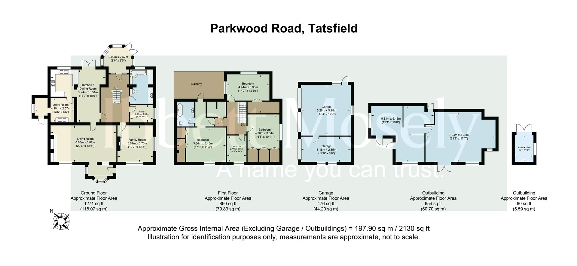 Green Bushes, Parkwood Road, Tatsfield floorplan
