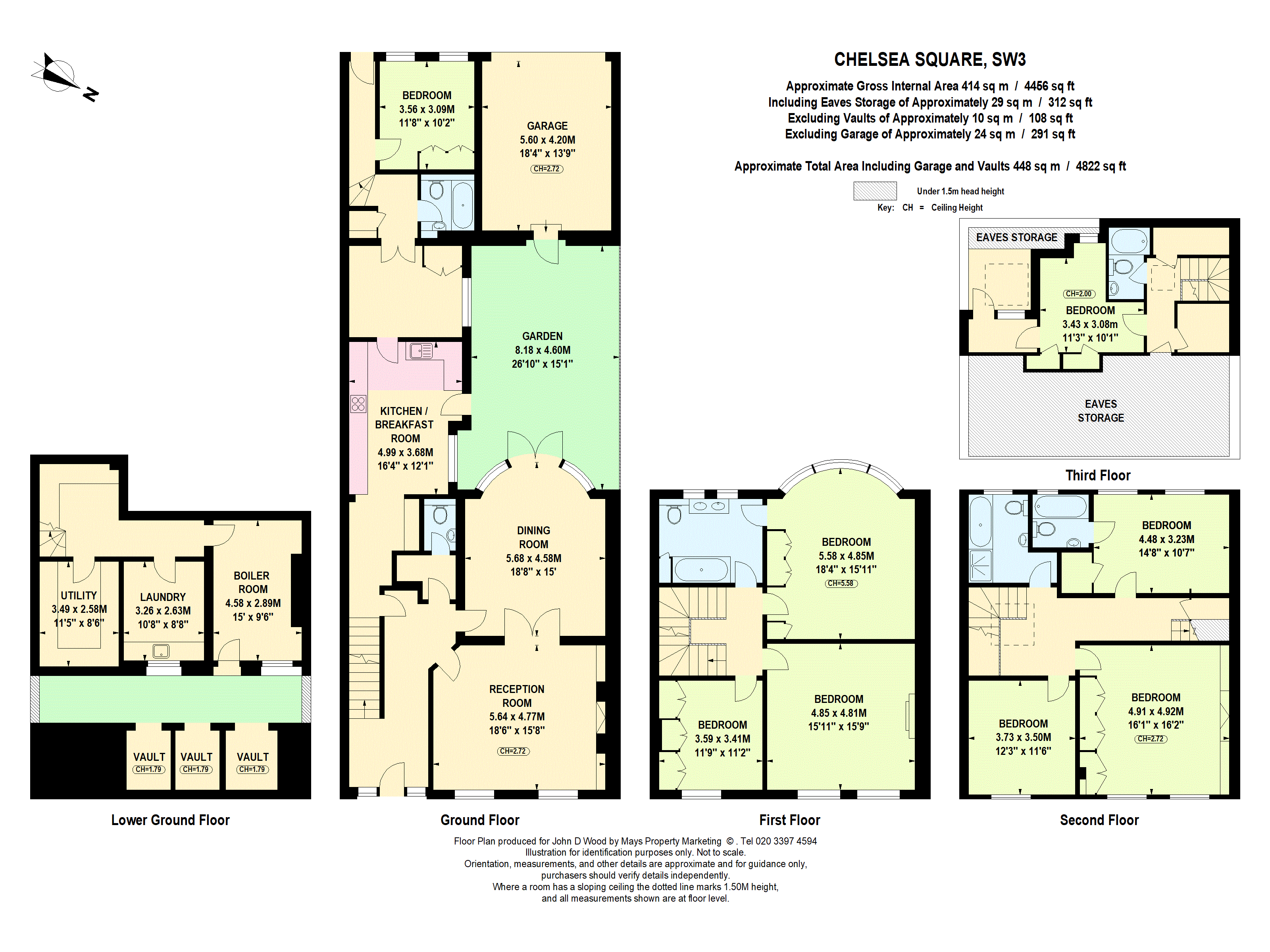 49, Chelsea Square, London floorplan