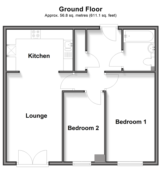 Esparto Way, Dartford floorplan