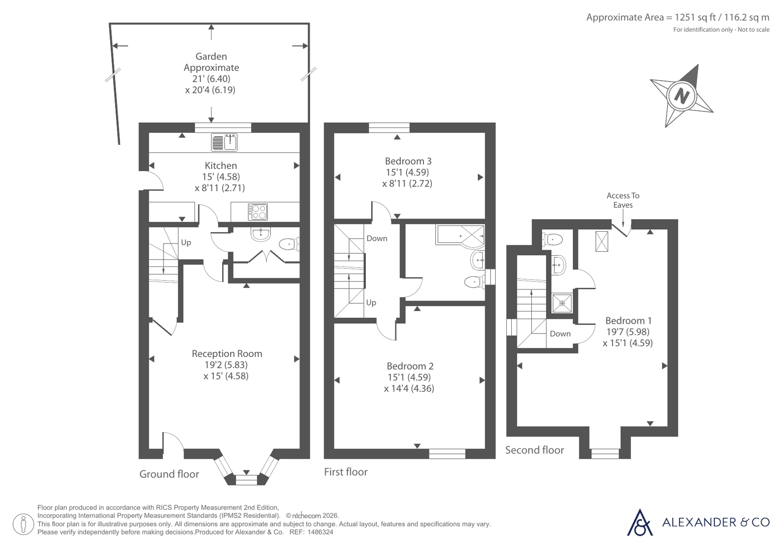 168, Union Street, Bedfordshire floorplan