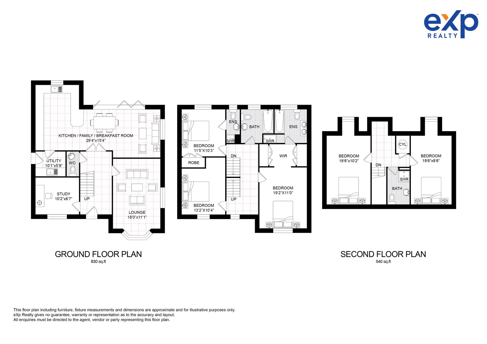 168, Parsons Piece, Banbury floorplan