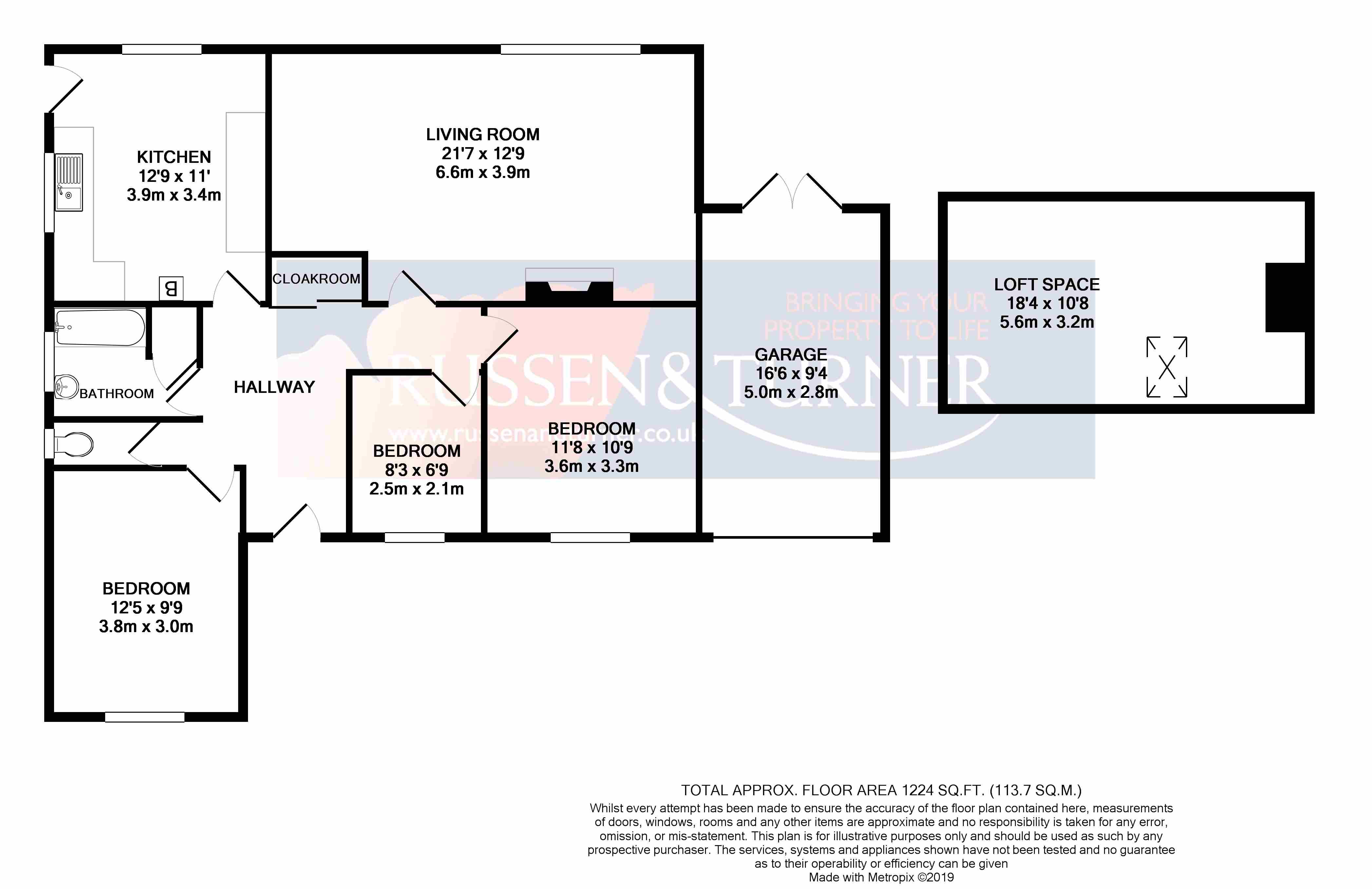 Ling Common Road, North Wootton, King's Lynn PE30, 3 bedroom detached