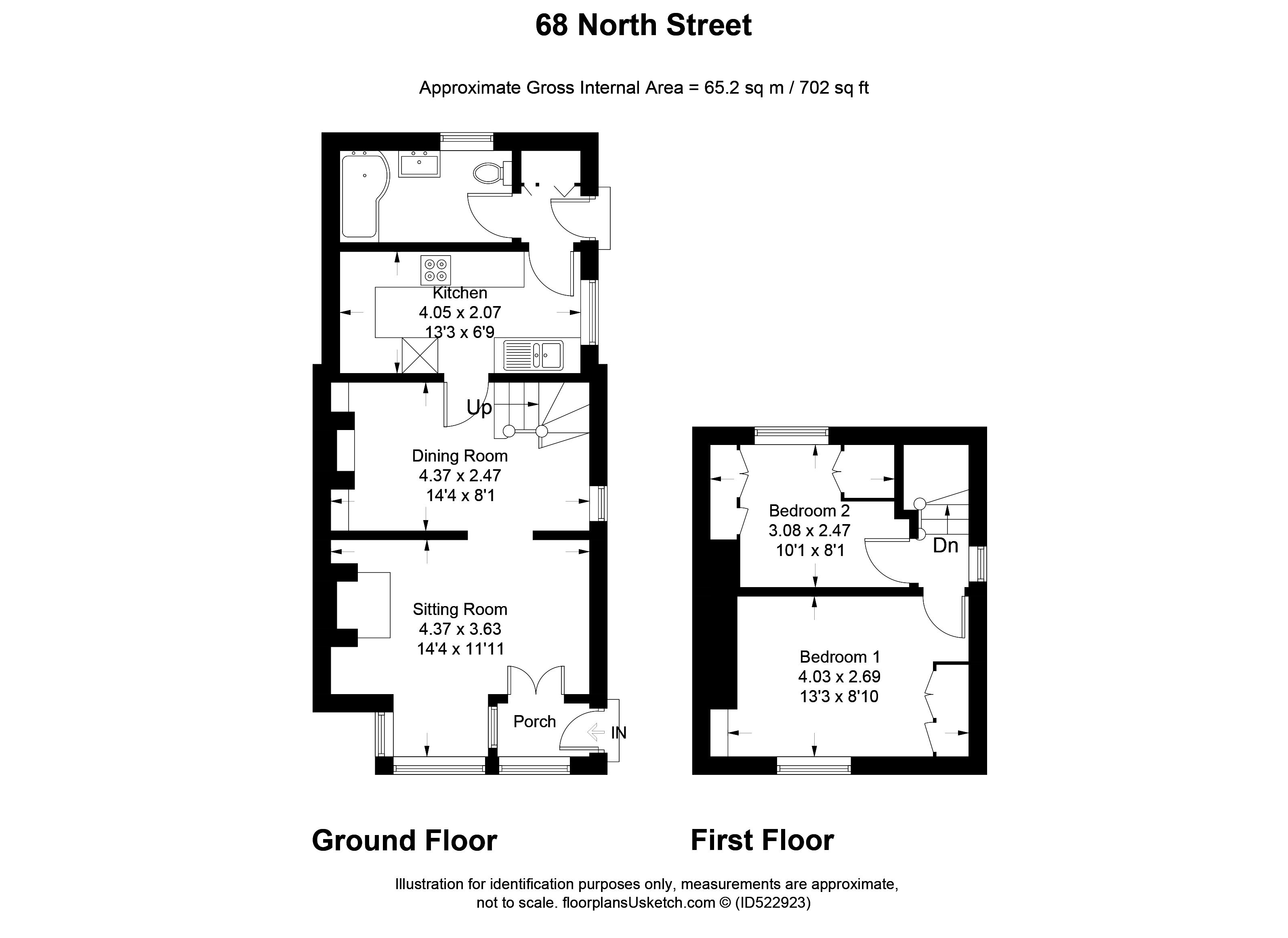 2 Bedrooms End terrace house for sale in North Street, Pewsey SN9