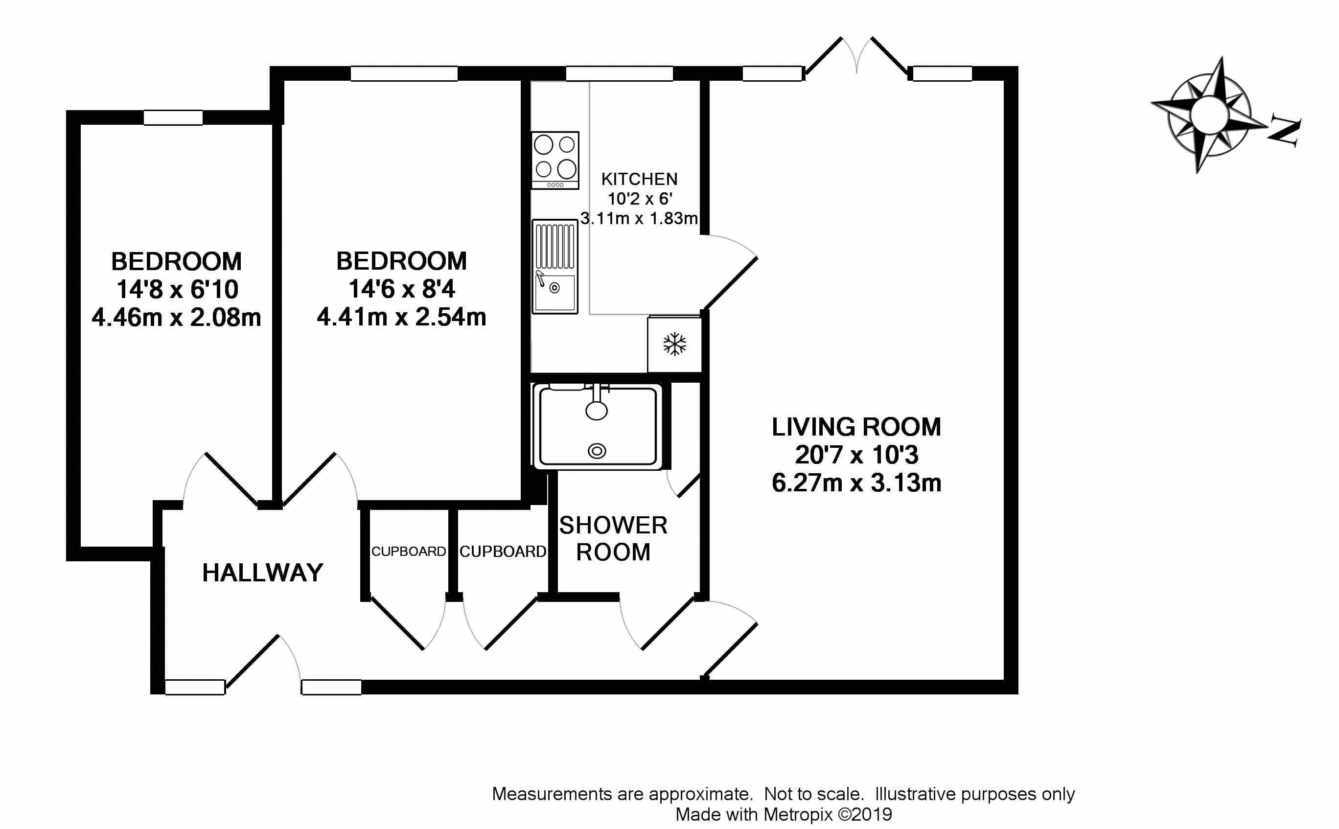 2 Bedrooms  for sale in Rosewood Gardens, High Wycombe HP12