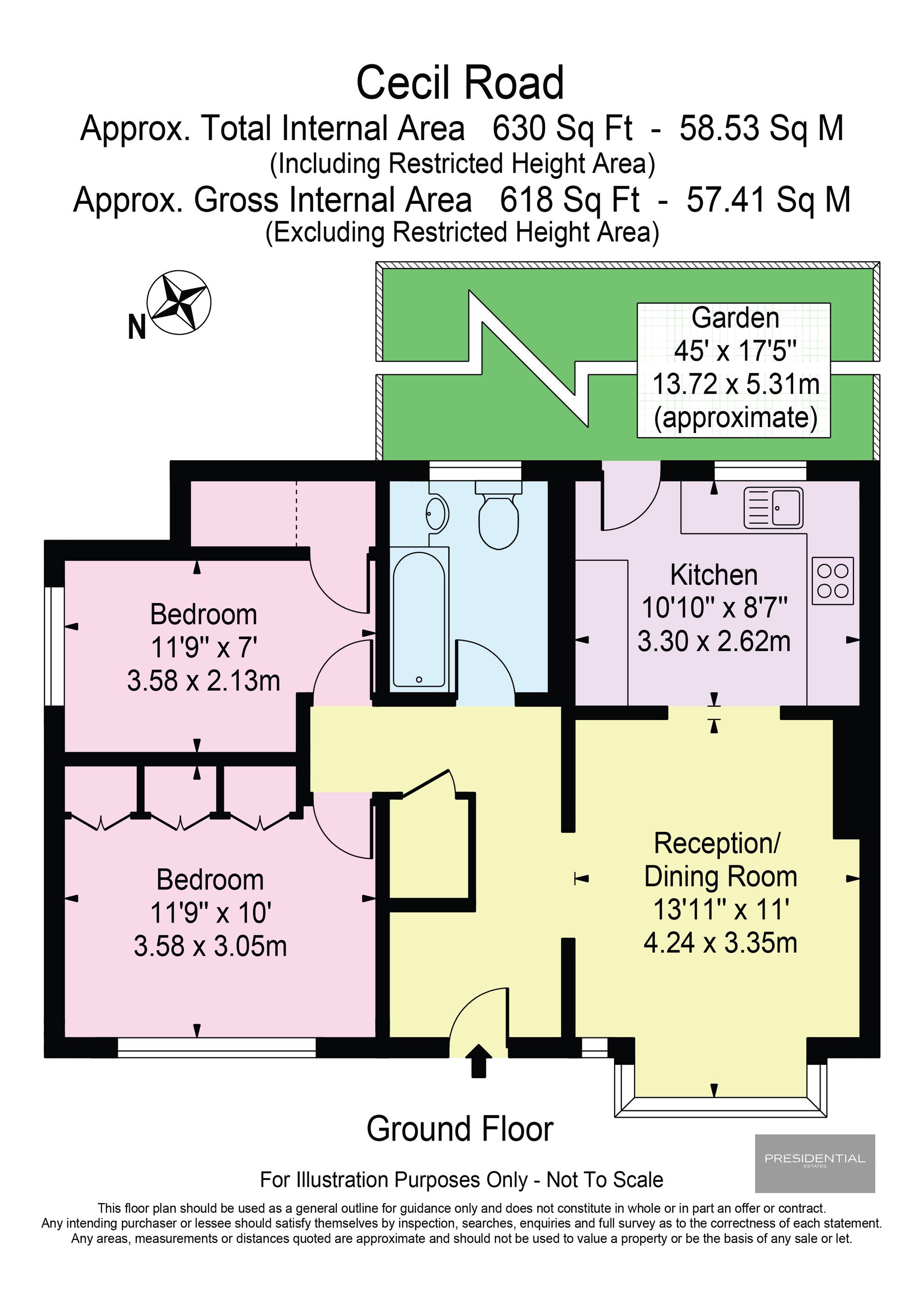 42 Cecil Road, Waltham Cross floorplan