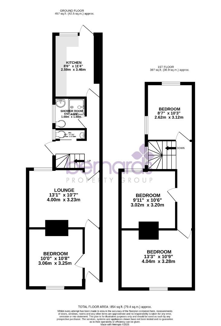 19, Harrow Road, Southsea floorplan