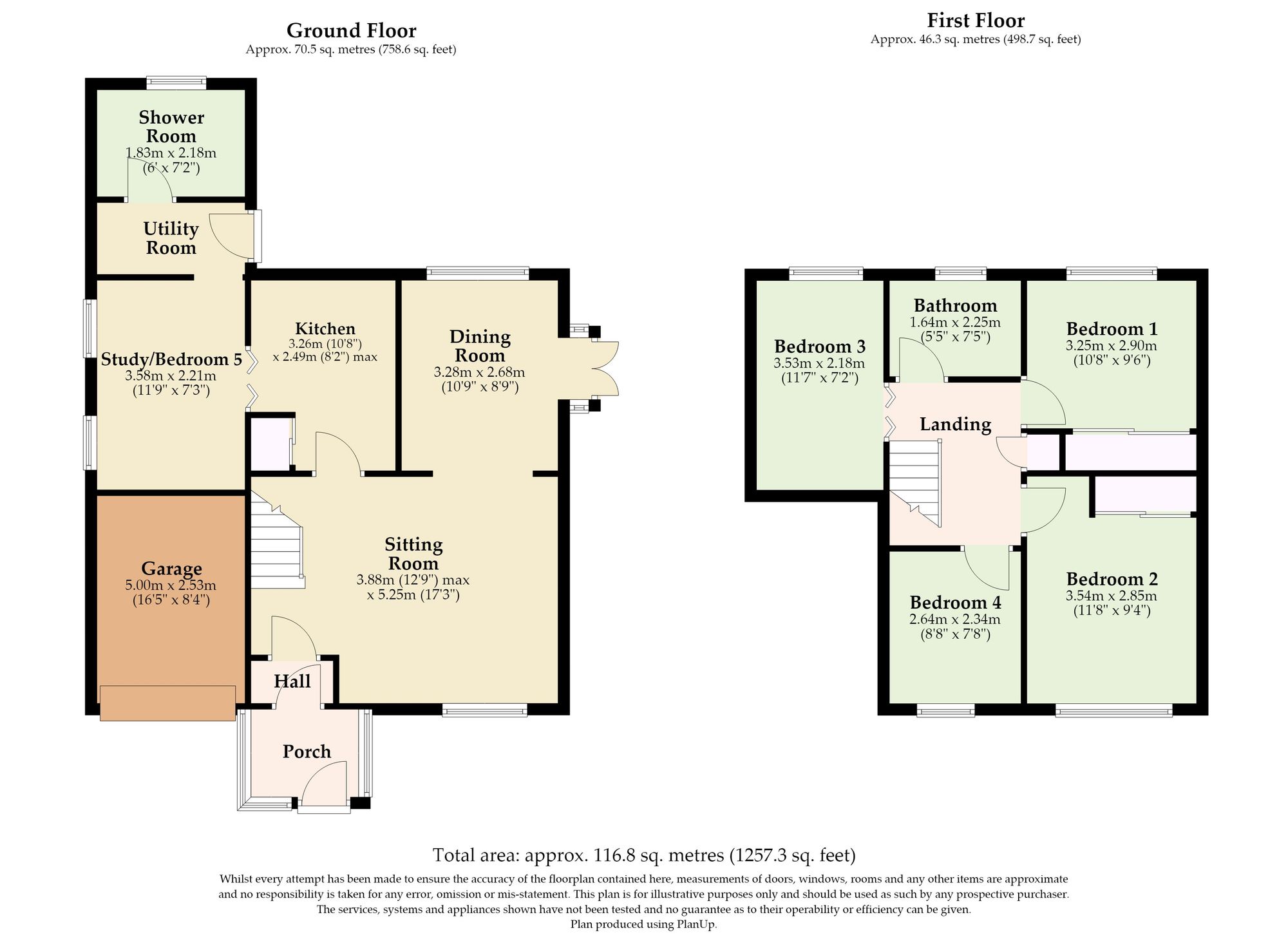 2 Fisher Road, Diss floorplan
