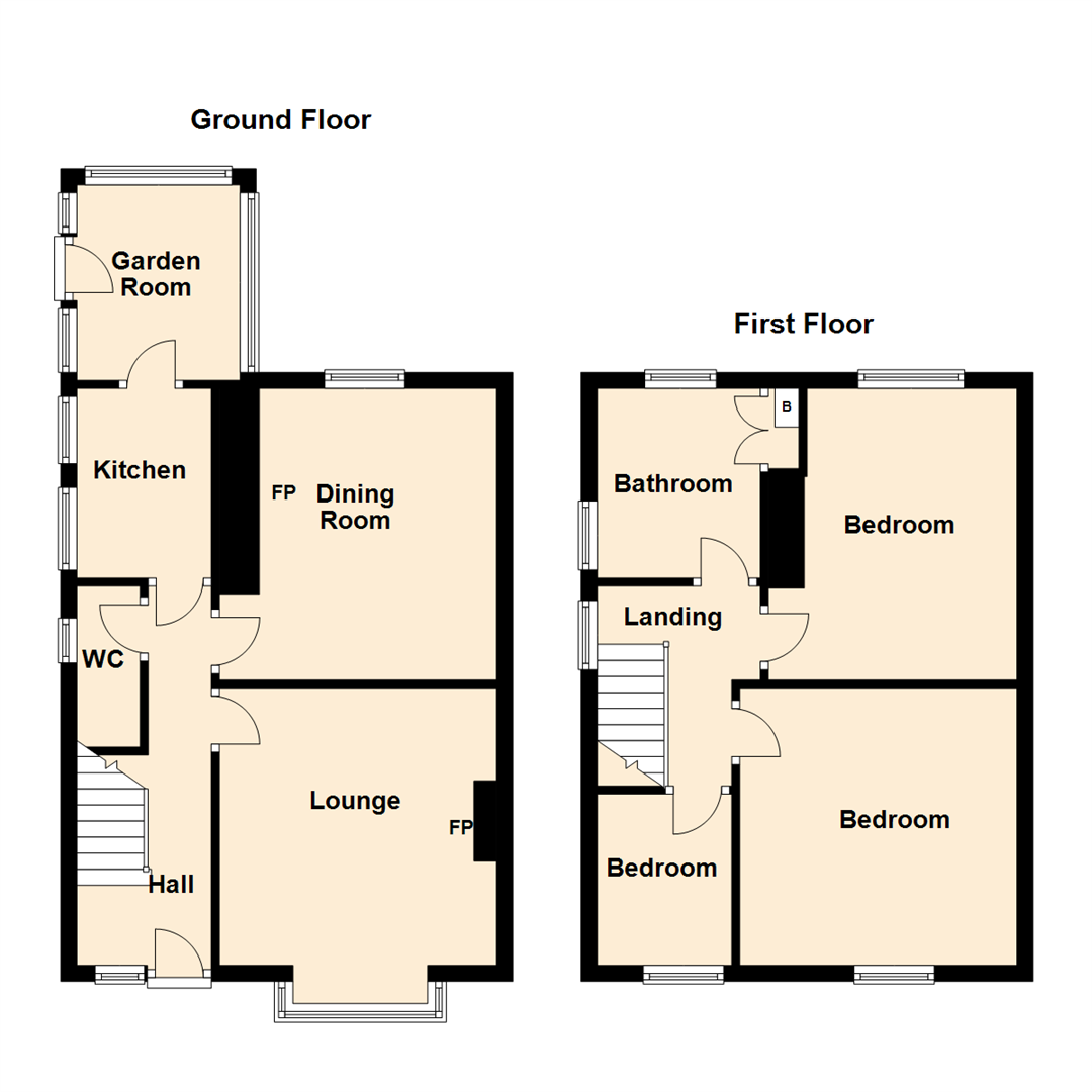 3 bed semidetached house for sale in Church Street, Church Fenton