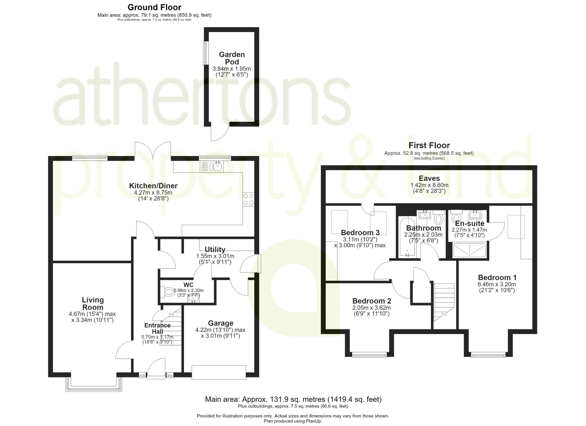 3 Sundrop Close, Clitheroe floorplan