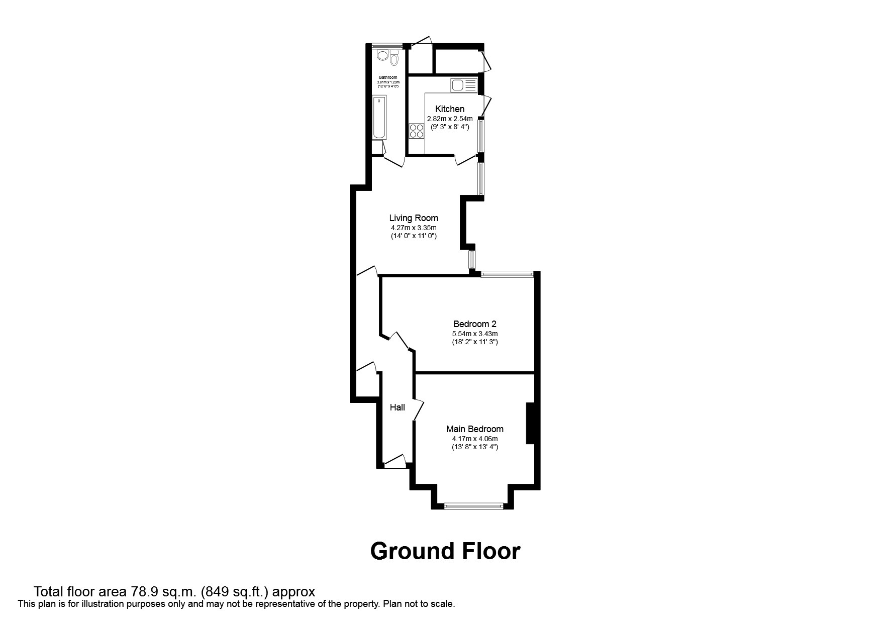 Mersham Road, Thornton Heath CR7, 2 bedroom flat for sale 62016035