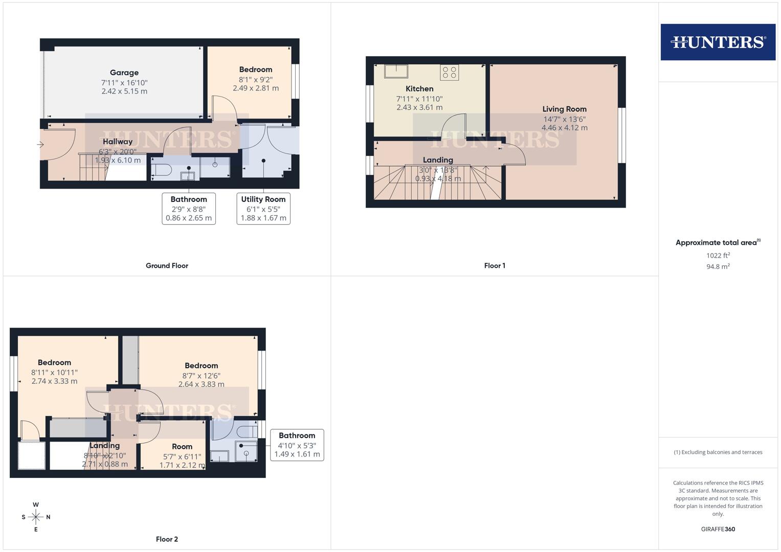 16, St. Georges Croft, Bridlington floorplan