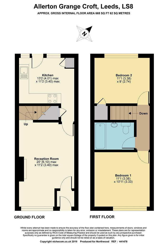 2 Bedrooms Town house for sale in Allerton Grange Croft, Leeds LS8