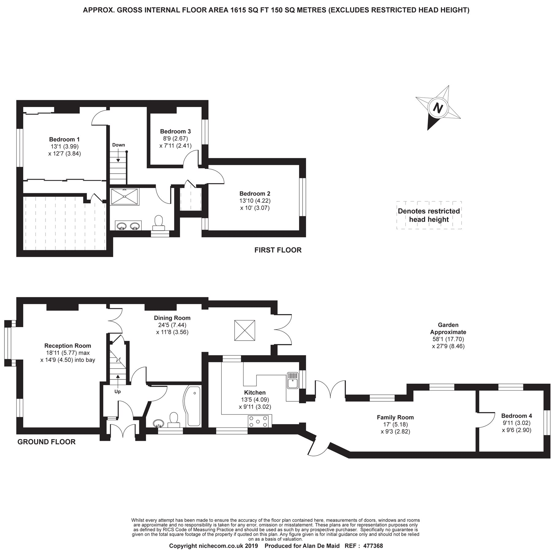 4 Bedrooms Semi-detached house for sale in Walkden Road, Chislehurst BR7