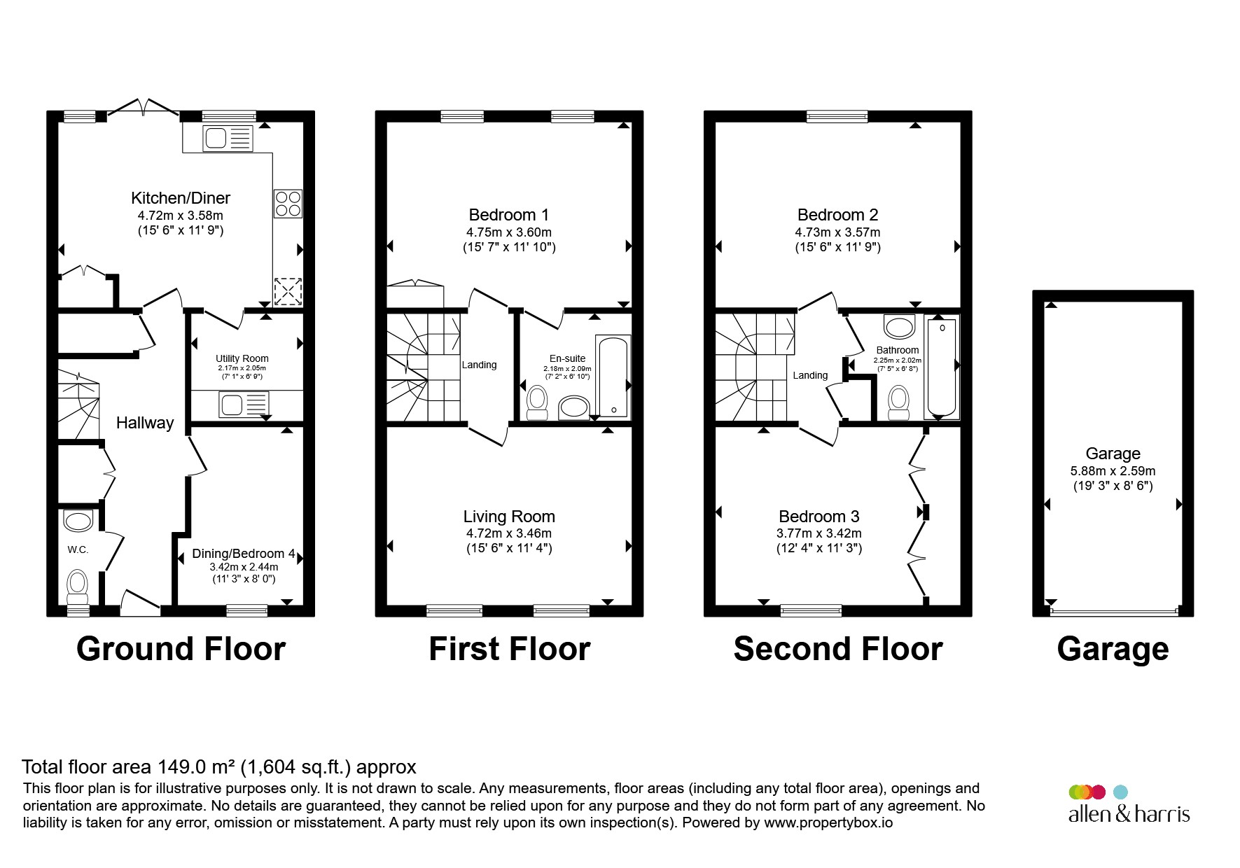 109, Kings Drive, Bristol floorplan