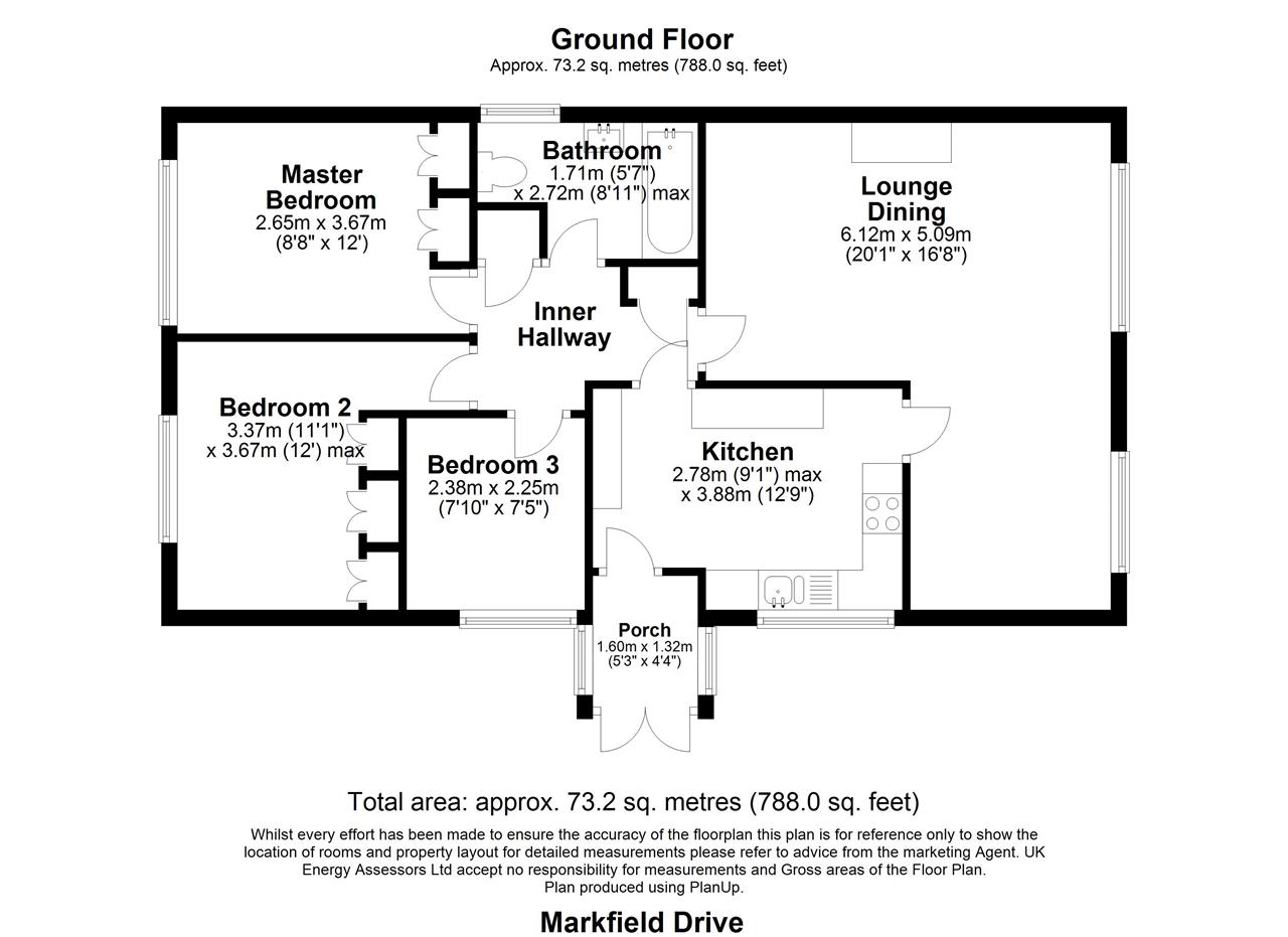 3 Bedrooms Bungalow for sale in Markfield Drive, Flanderwell, Rotherham S66