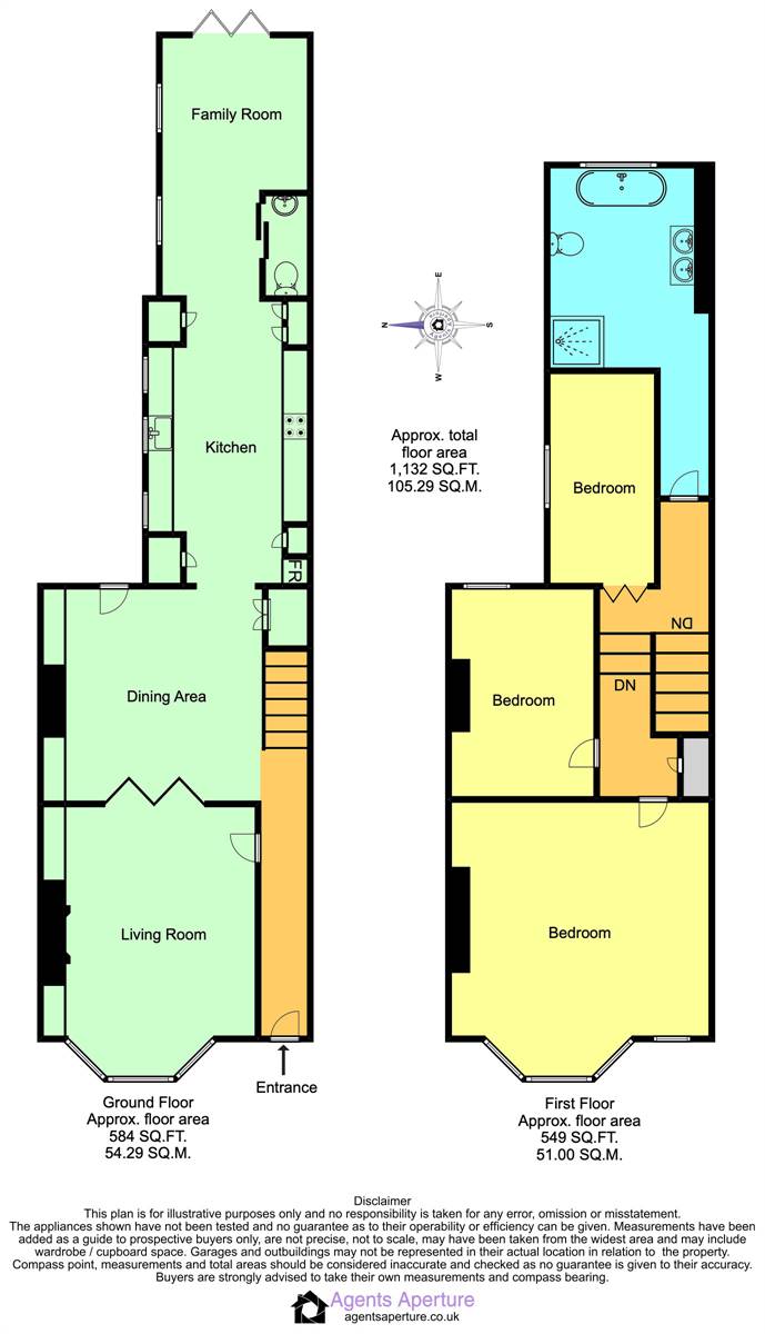 93, Pegwell Road, Ramsgate floorplan