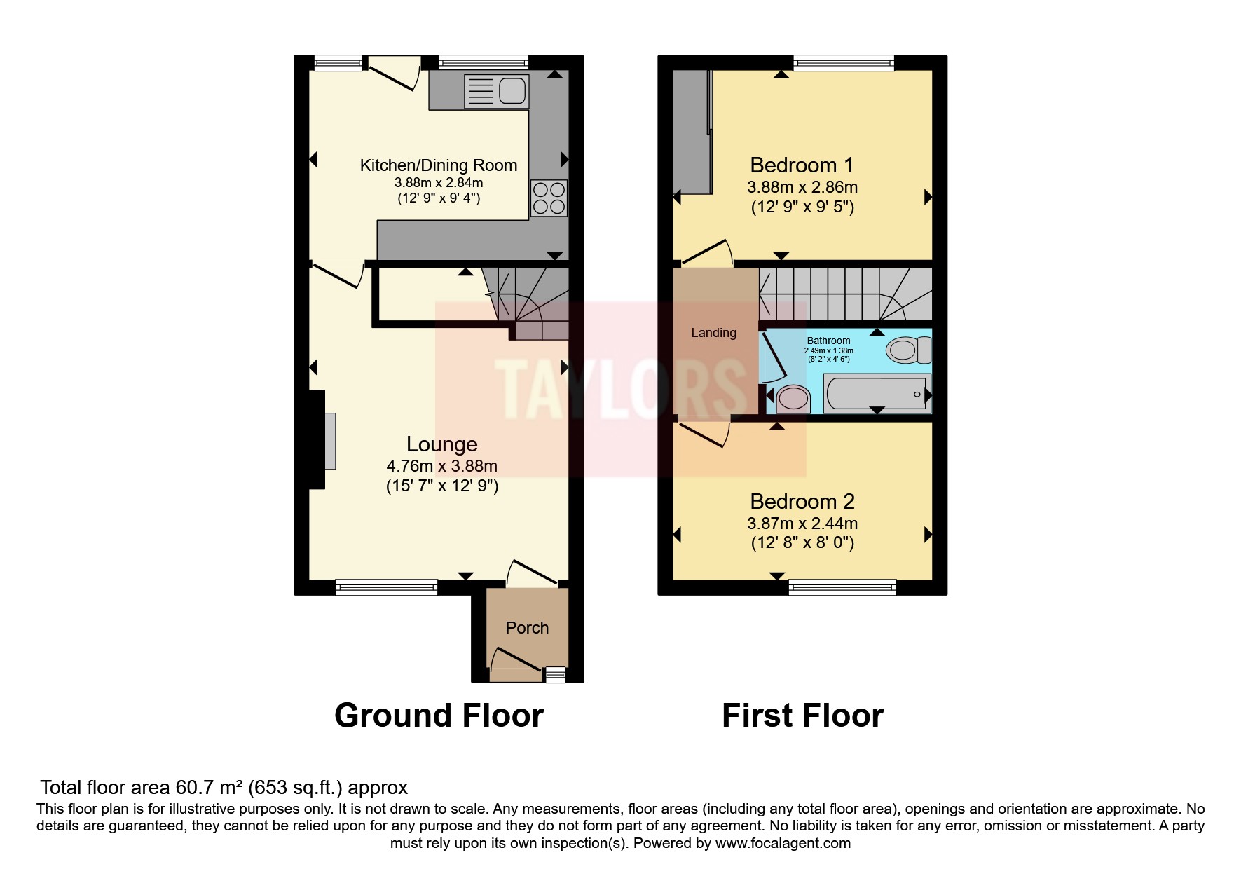 17, Drayton Way, Gloucestershire floorplan