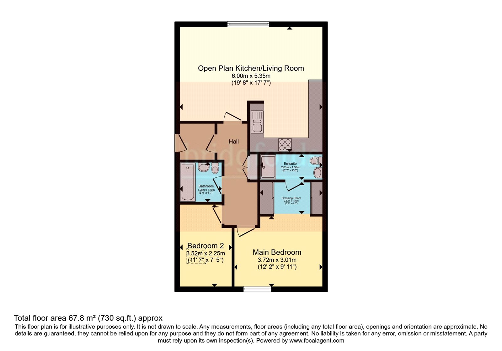 22, Peel House, Newcastle upon Tyne floorplan