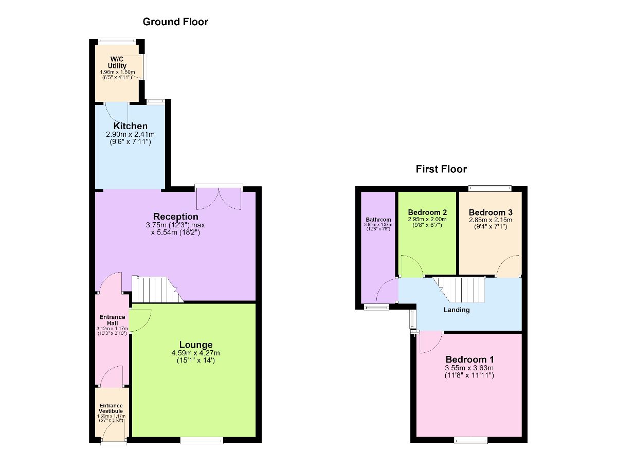 4 Castle Street, Bolton floorplan