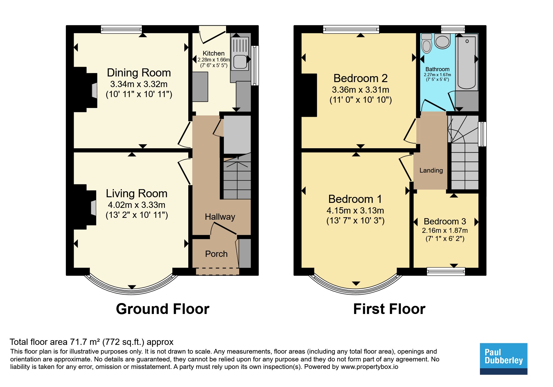 54, Coronation Avenue, Willenhall floorplan