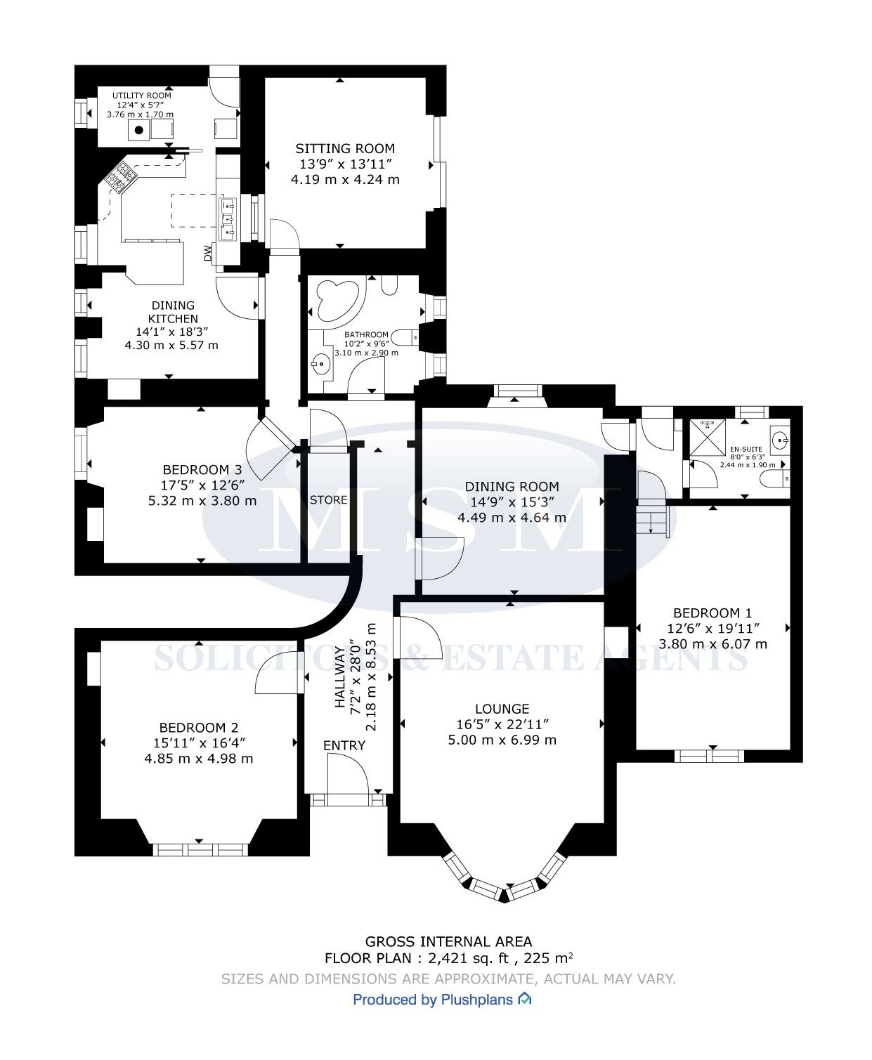 38, Middlemuir Road, Glasgow floorplan