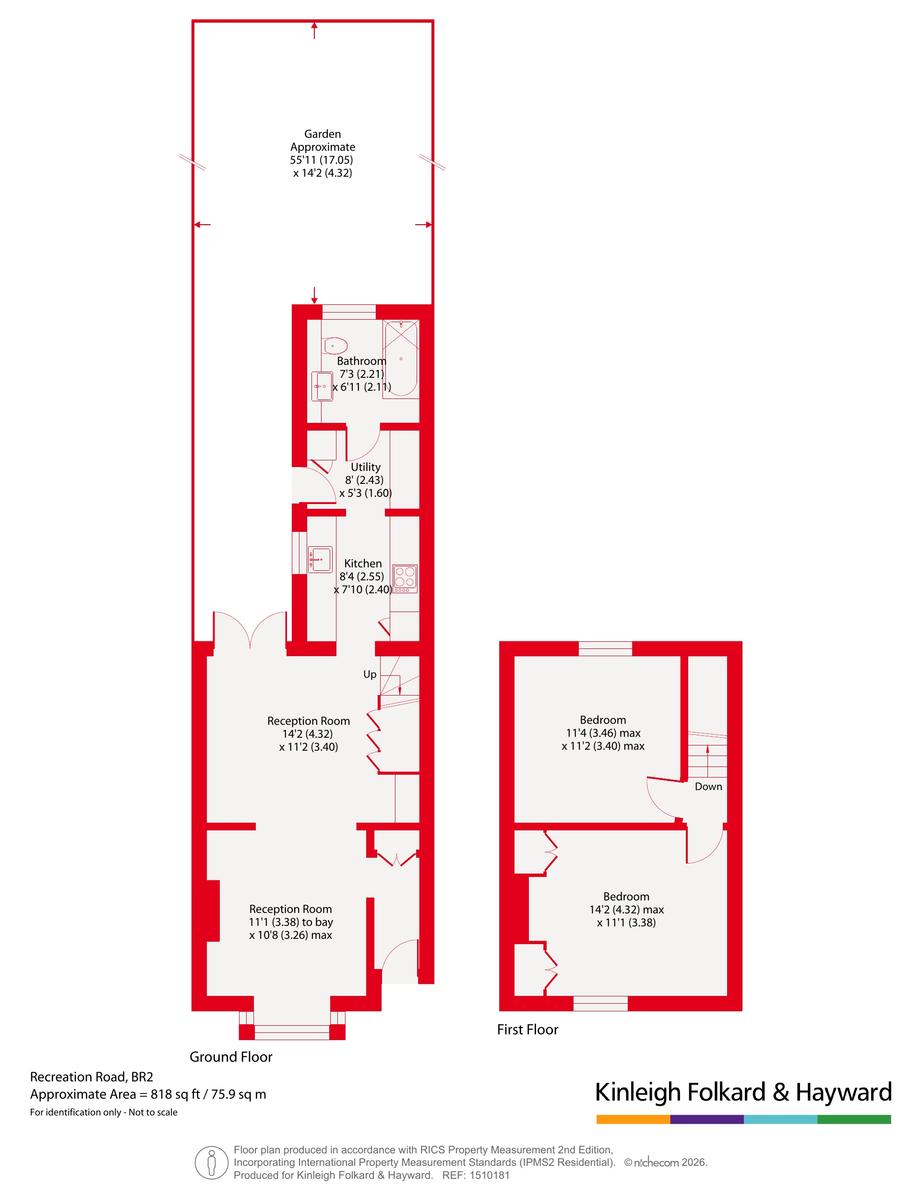 41, Recreation Road, Bromley floorplan