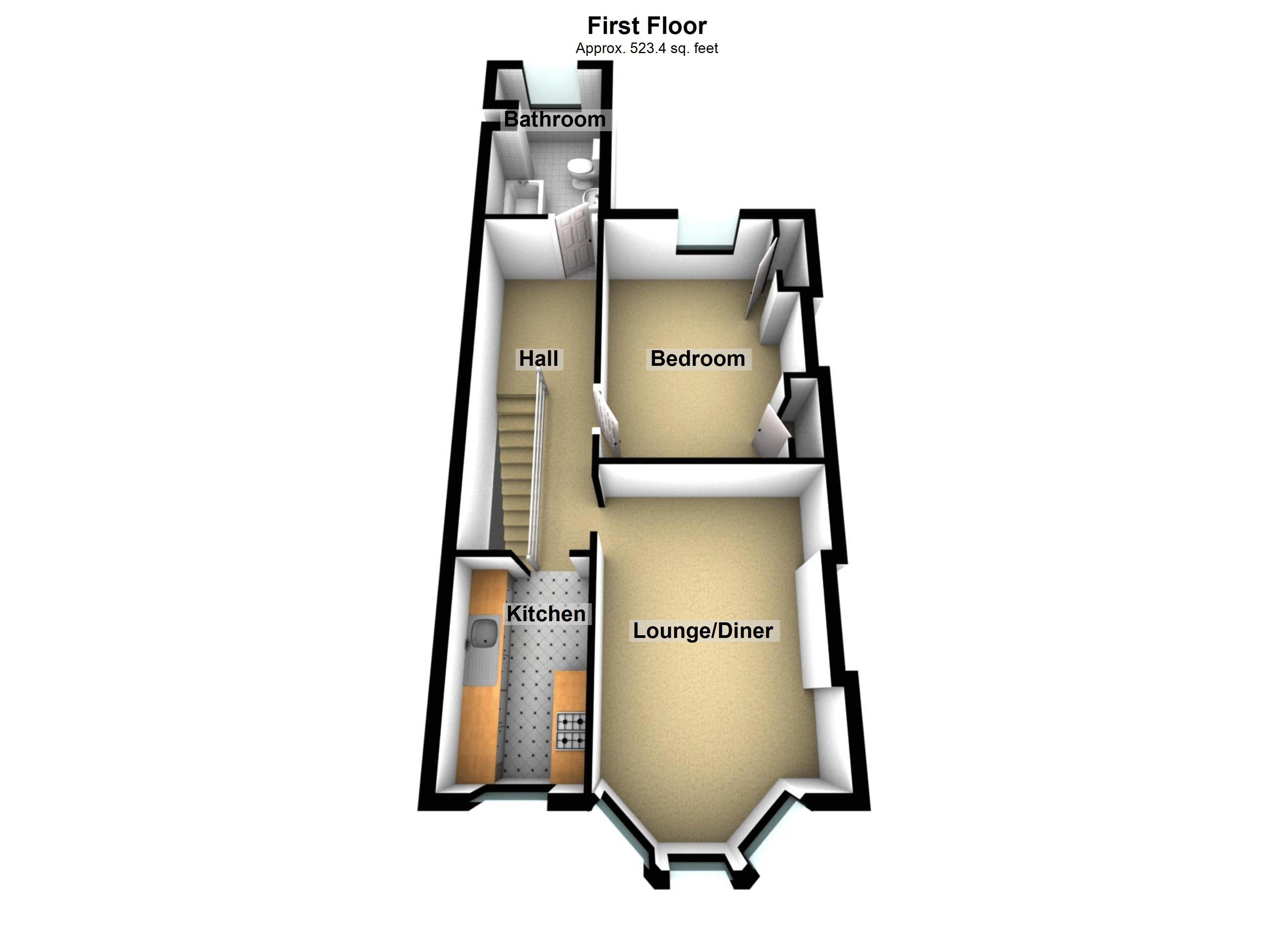 1 Bedrooms Flat to rent in Westcliff Park Drive, Westcliff-On-Sea SS0