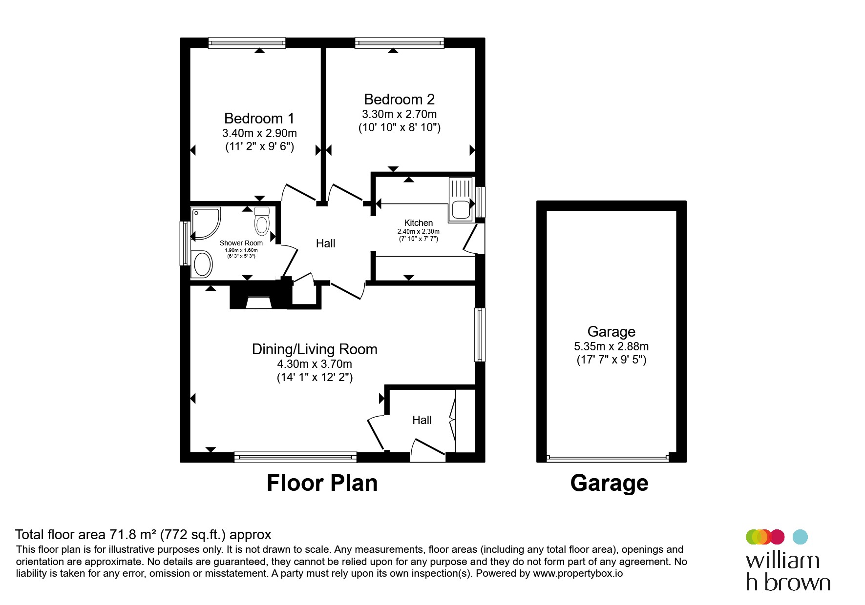 68, Rivermead, Norwich floorplan