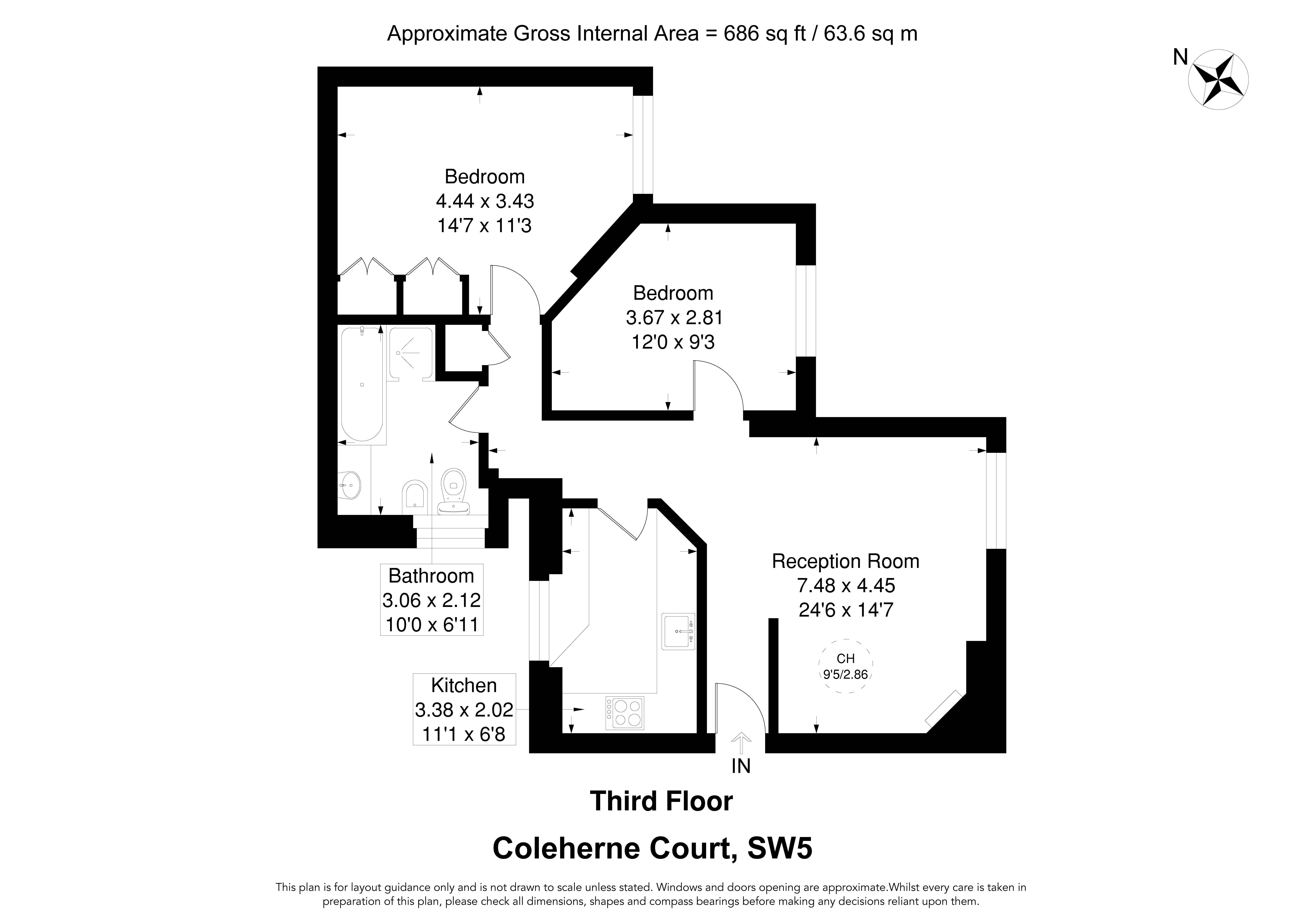 Old Brompton Road,, London floorplan