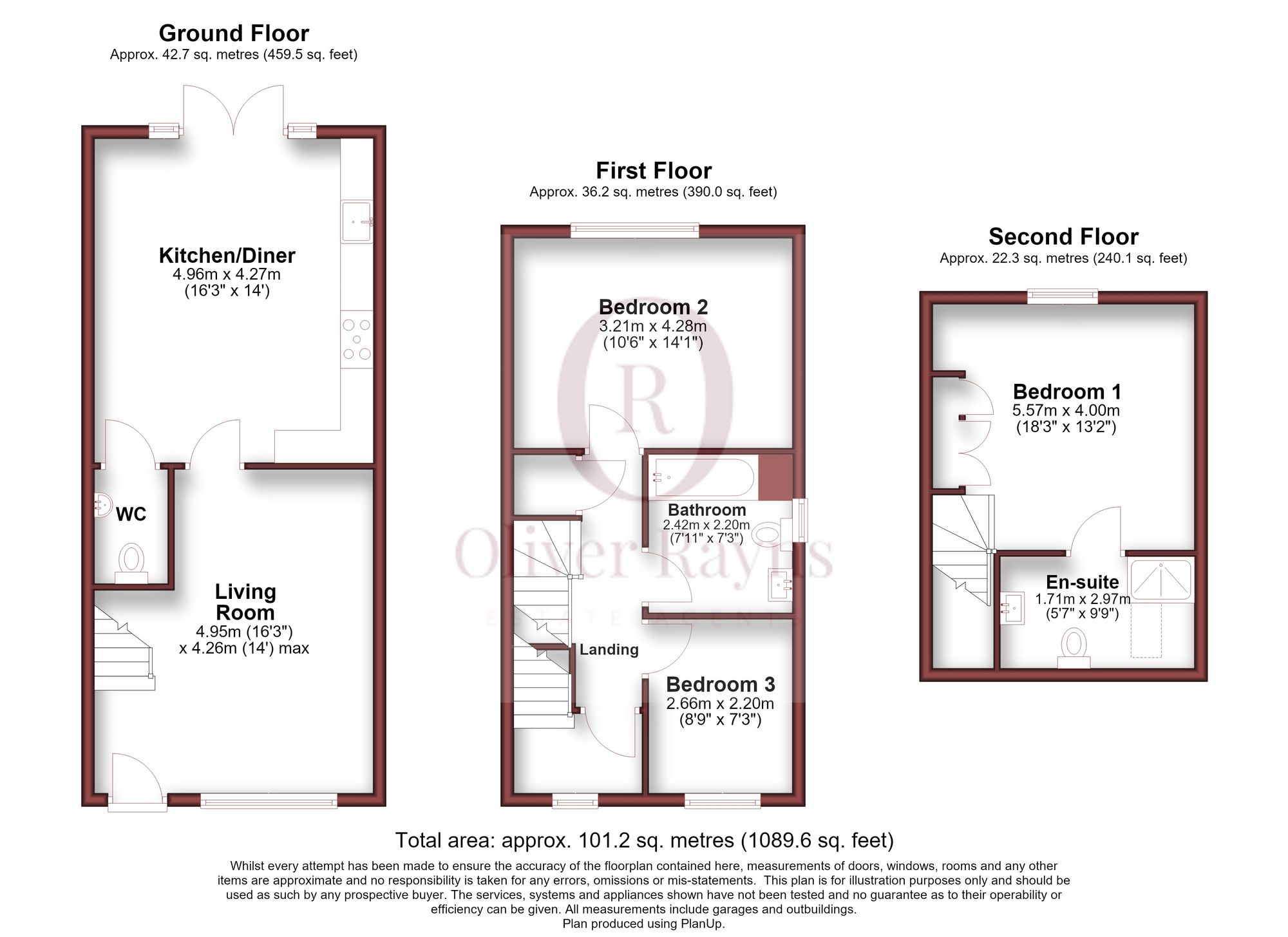 20b South Knighton Road, Leicester floorplan