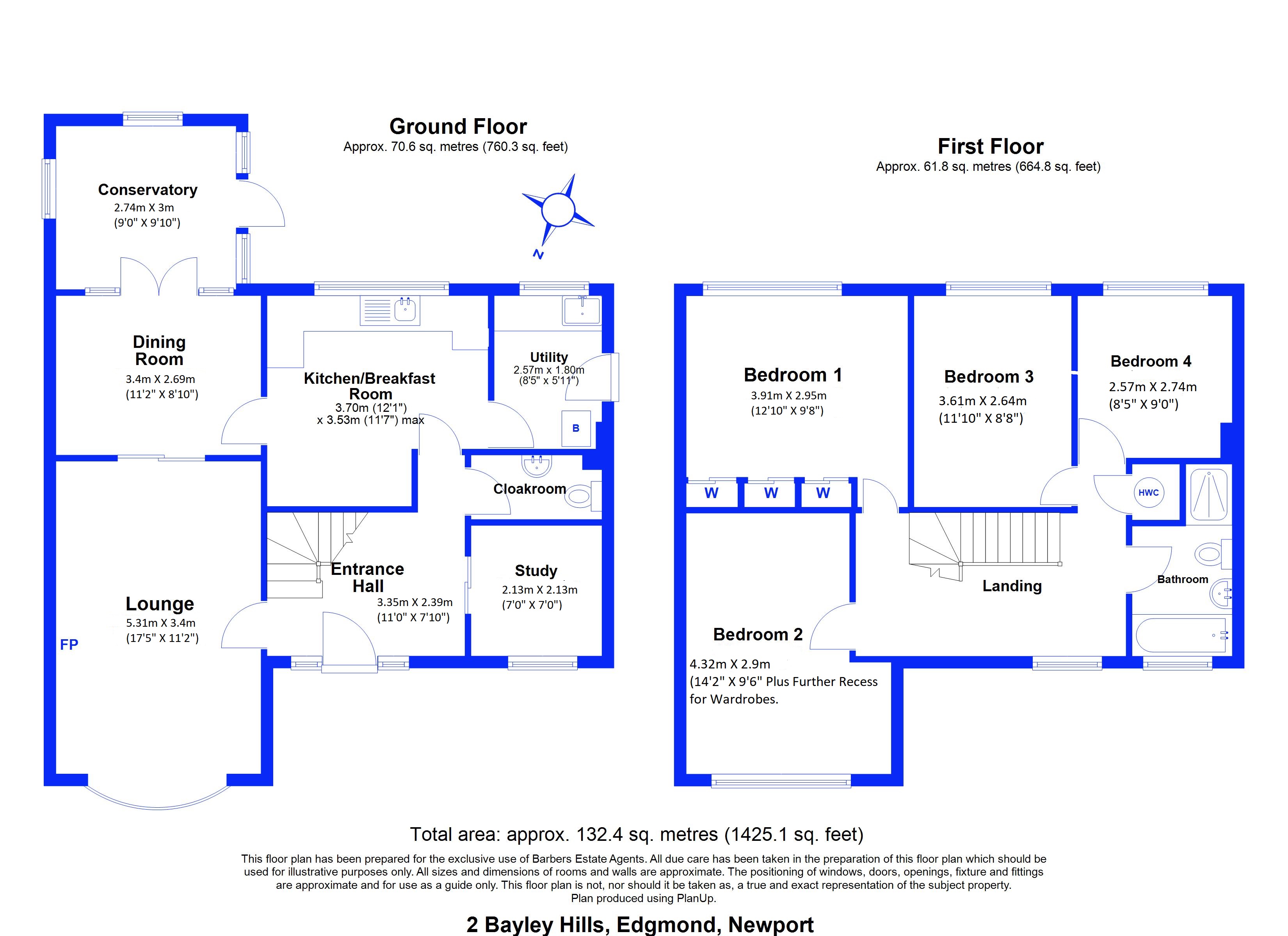 2, Bayley Hills, Newport floorplan