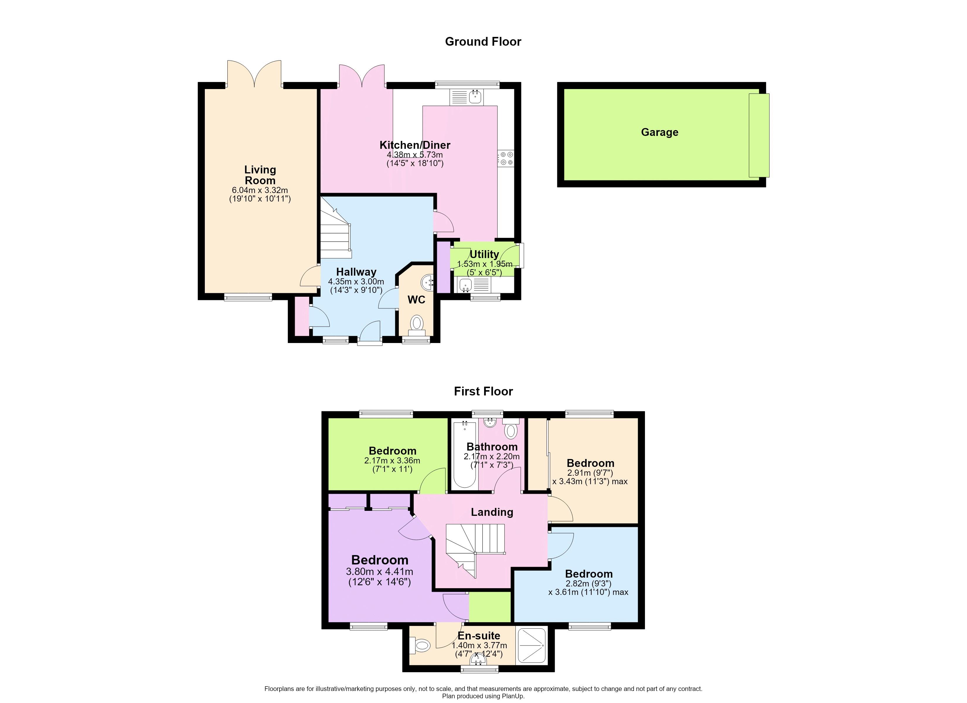8, Ebbw Close, Newport floorplan