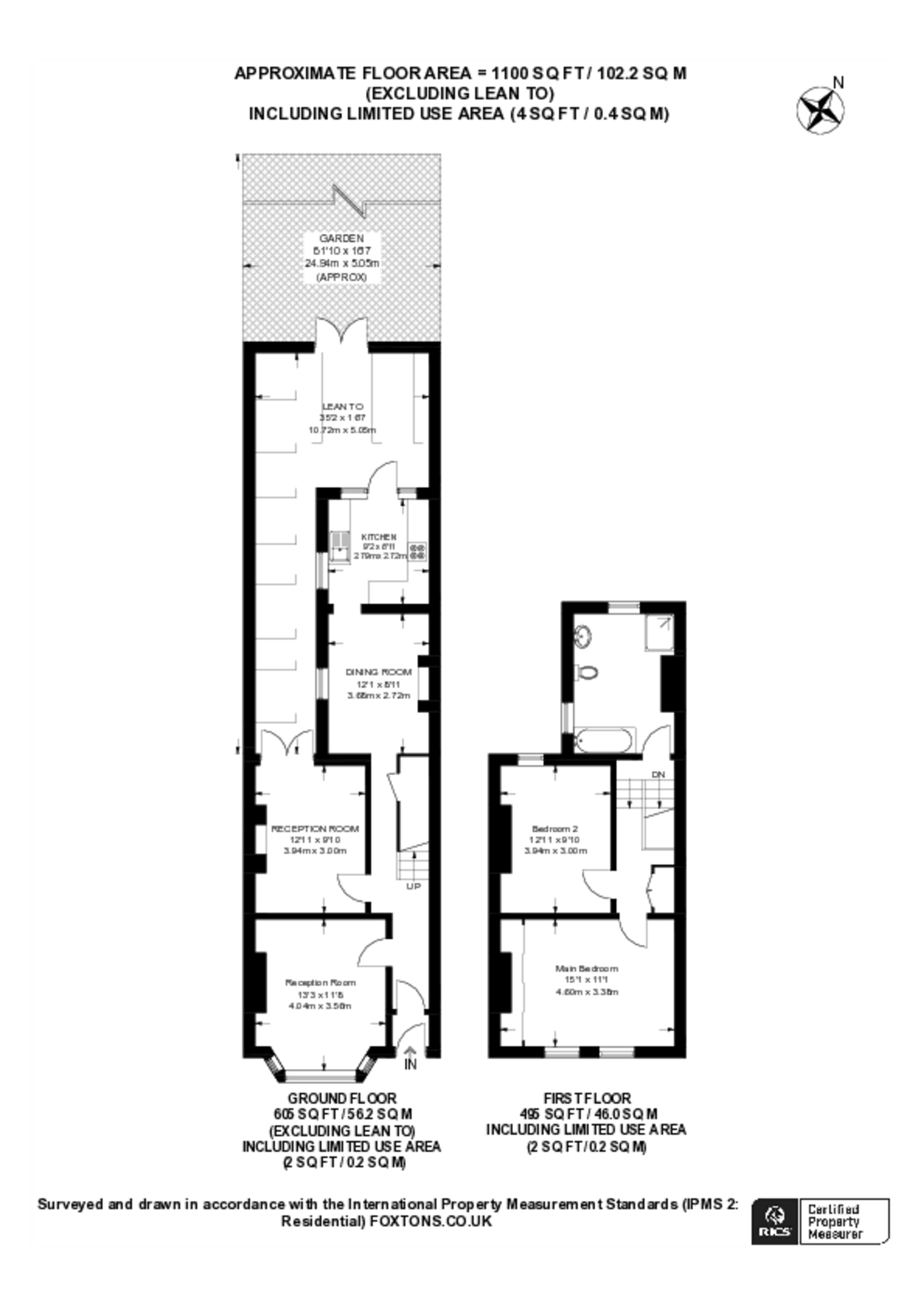 Benson Road, Croydon floorplan