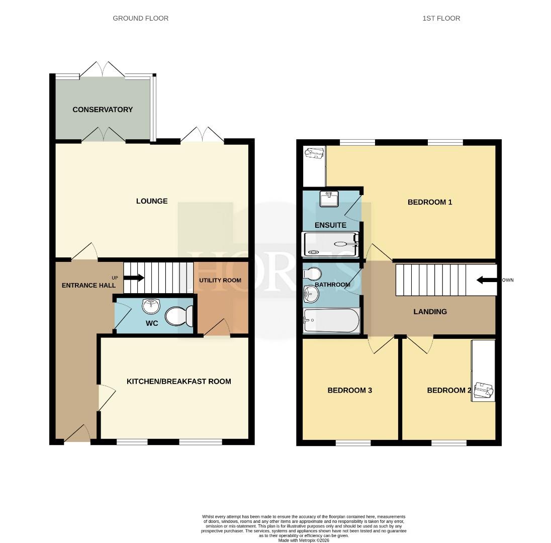 34, Main Street, Rugby floorplan