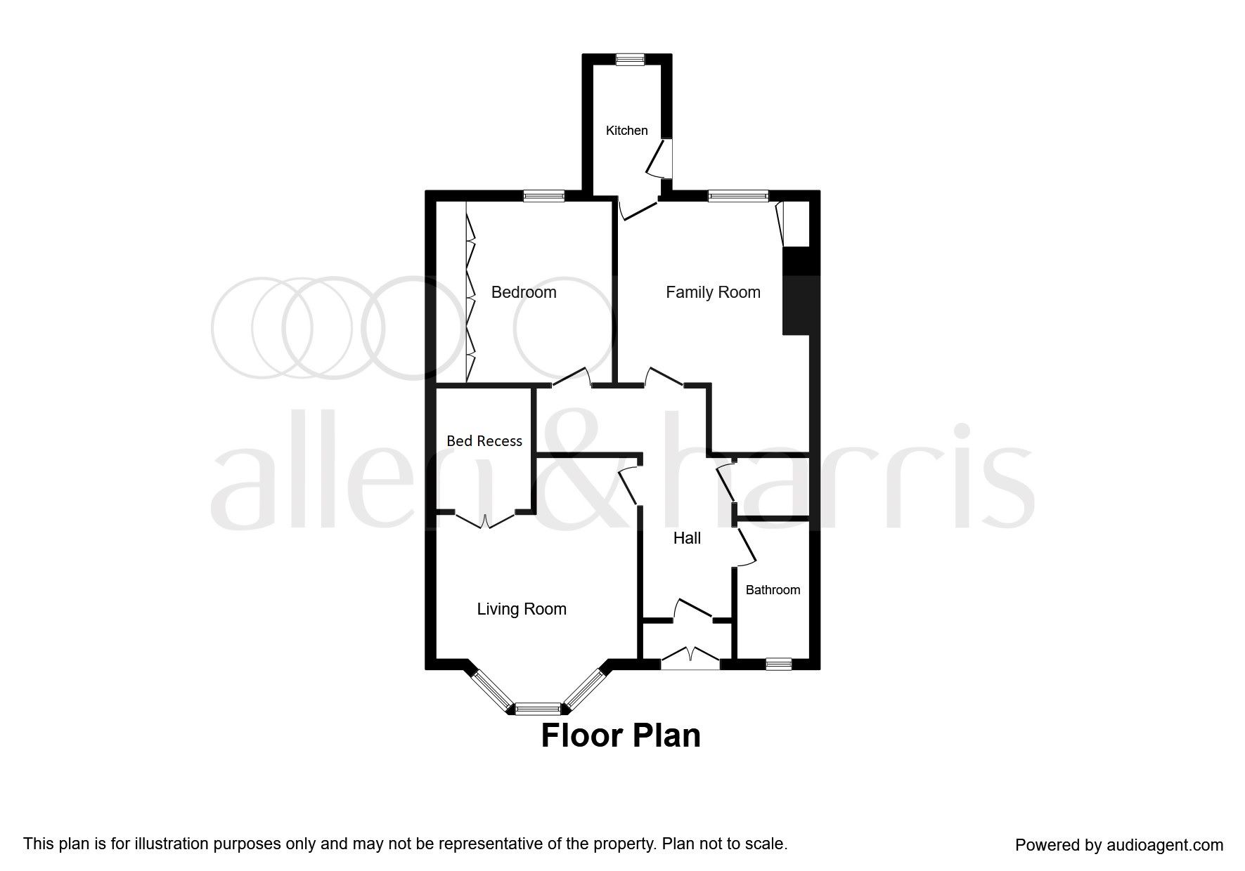 1 Bedrooms Flat for sale in Bute Gardens, Muirend, Glasgow G44