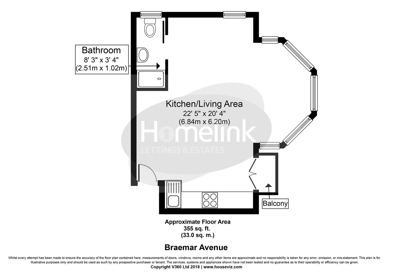 Braemar Avenue, Wood Green floorplan