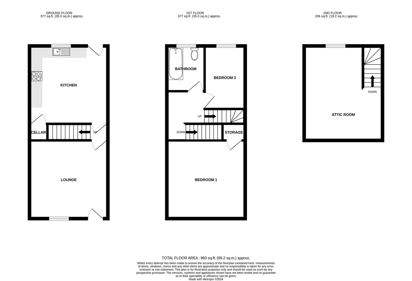 4, Day Street, Barnsley floorplan