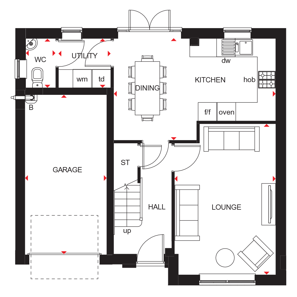 "Ripon" at Harland Way, Cottingham HU16, 4 bedroom detached house for