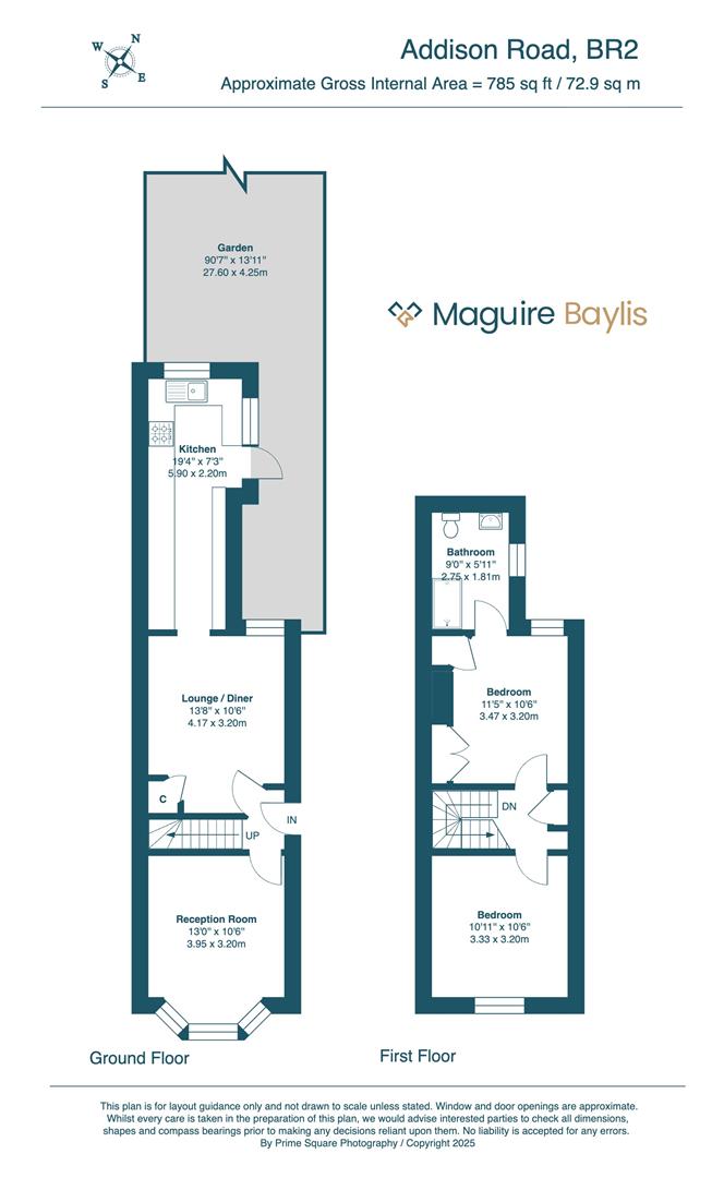 93, Addison Road, Bromley floorplan