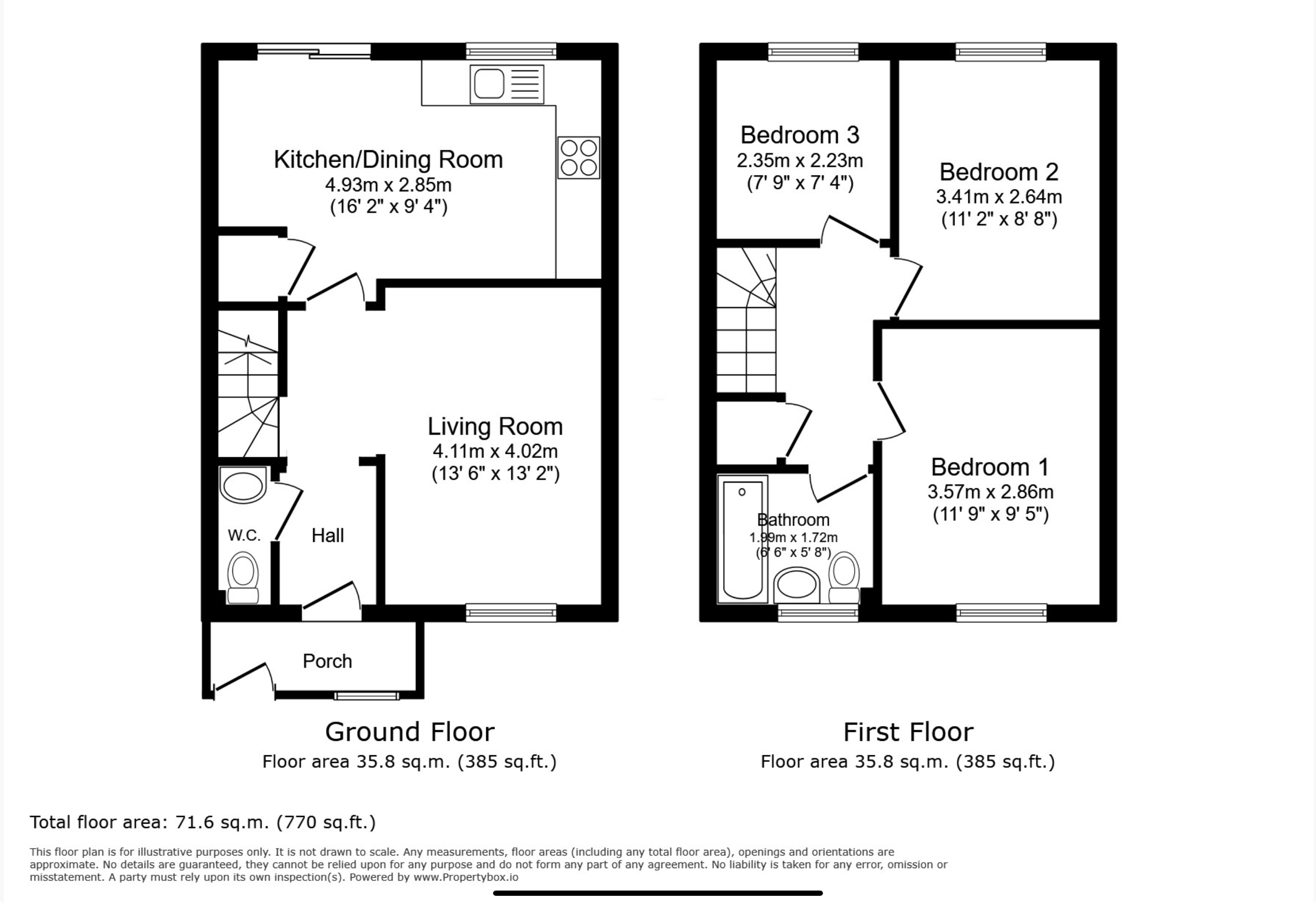 4, Cedars Close, Mickle Trafford floorplan