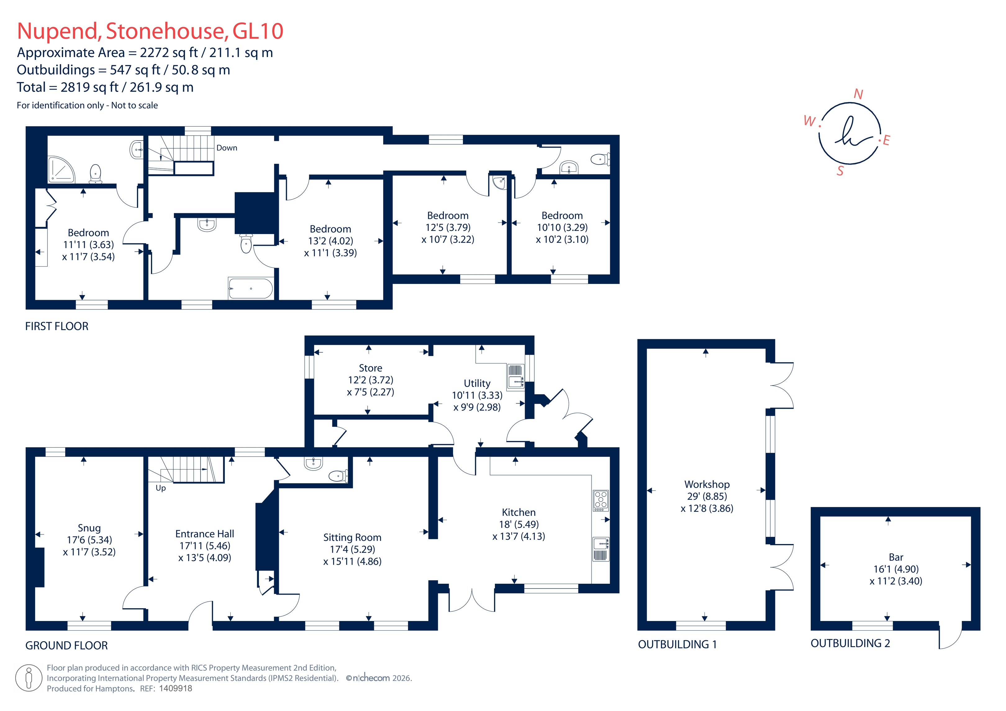 Nupend House, Nupend Lane, Nupend floorplan