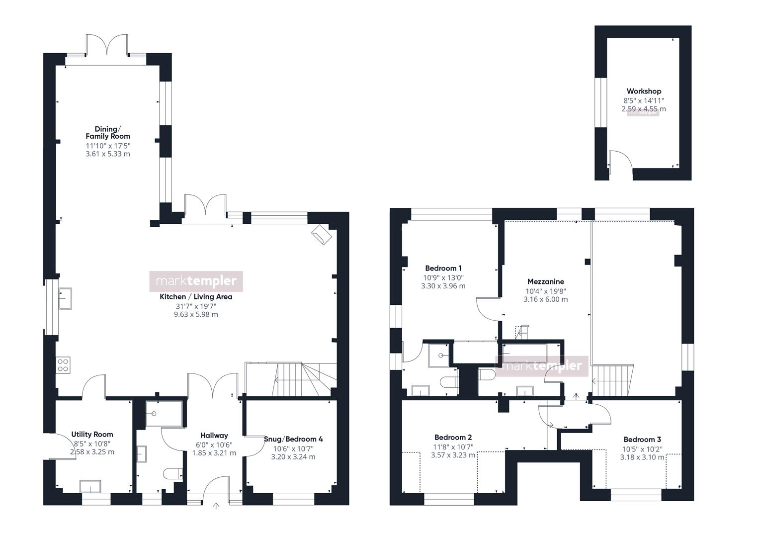 The Oak House, Kenn Street, Clevedon floorplan
